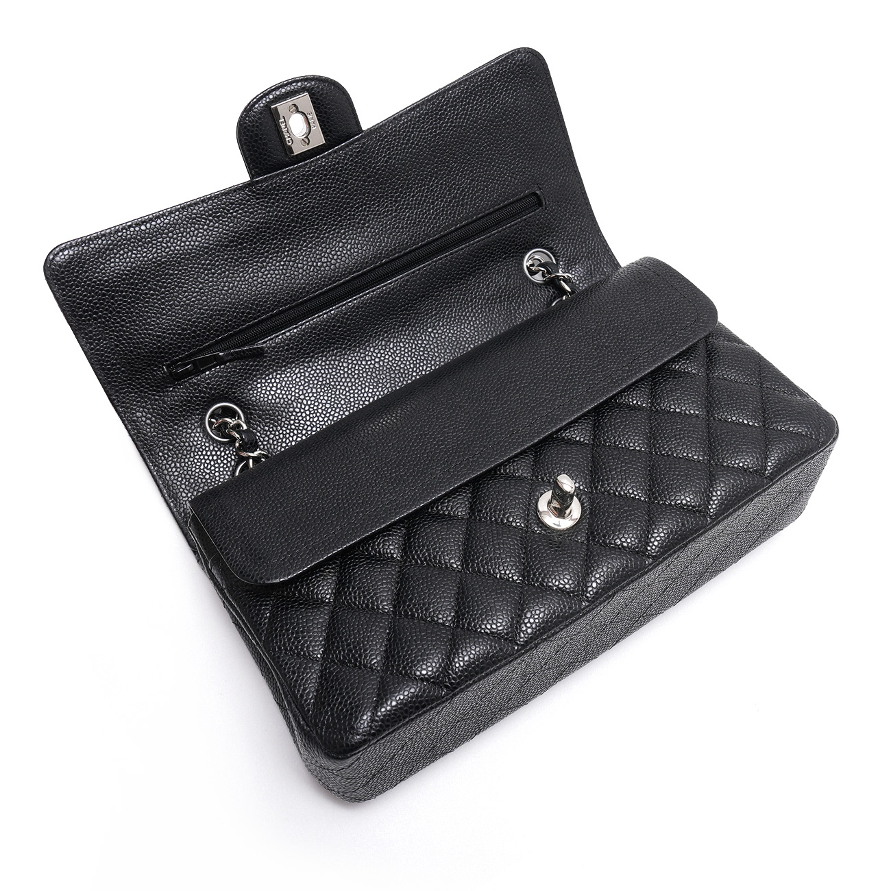 CHANEL(USED)샤넬 캐비어 클래식 미듐 플랩백