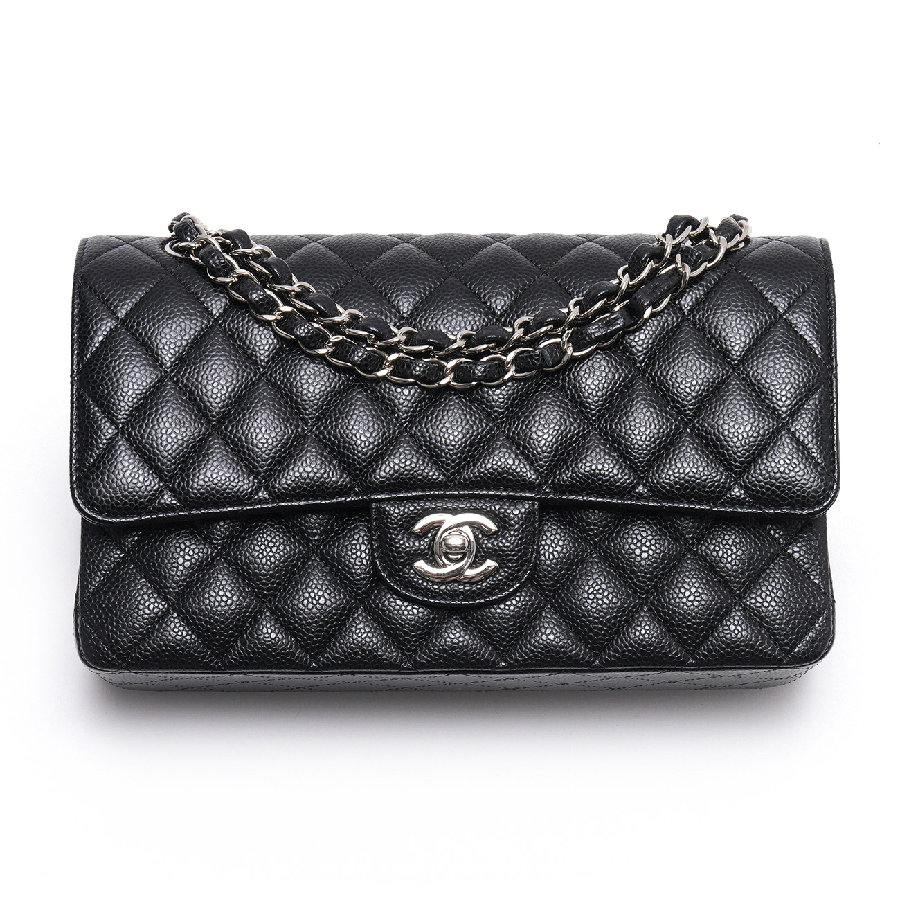 CHANEL(USED)샤넬 캐비어 클래식 미듐 플랩백