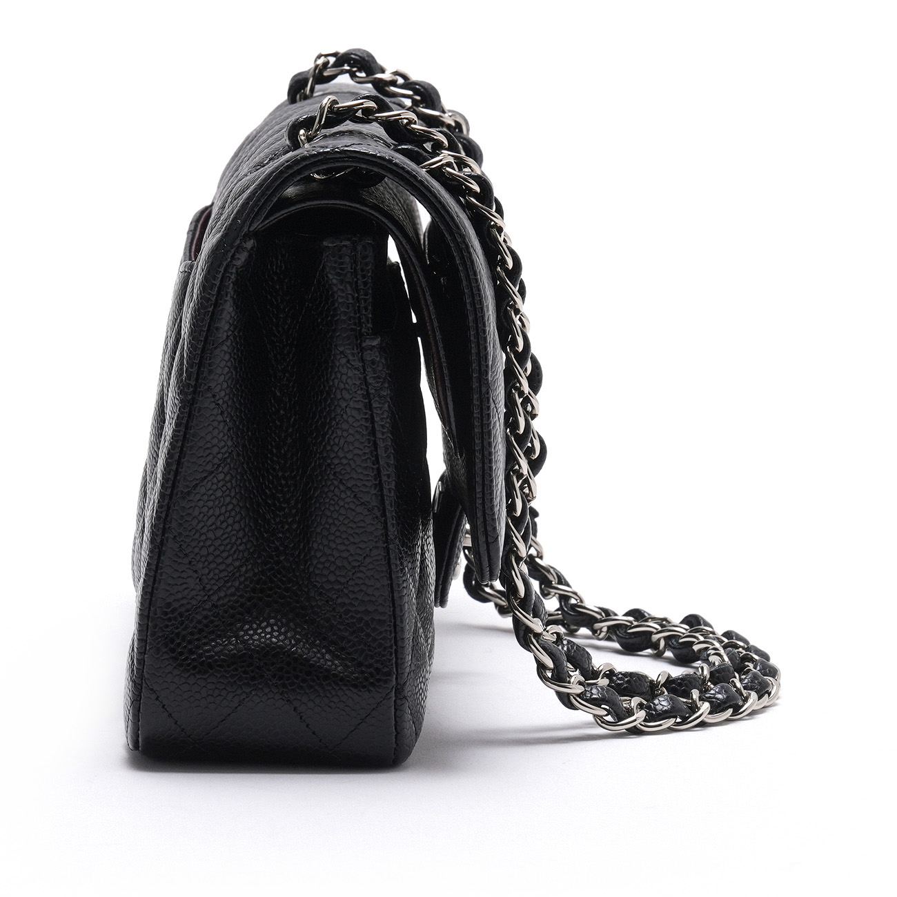 CHANEL(USED)샤넬 캐비어 클래식 미듐 플랩백