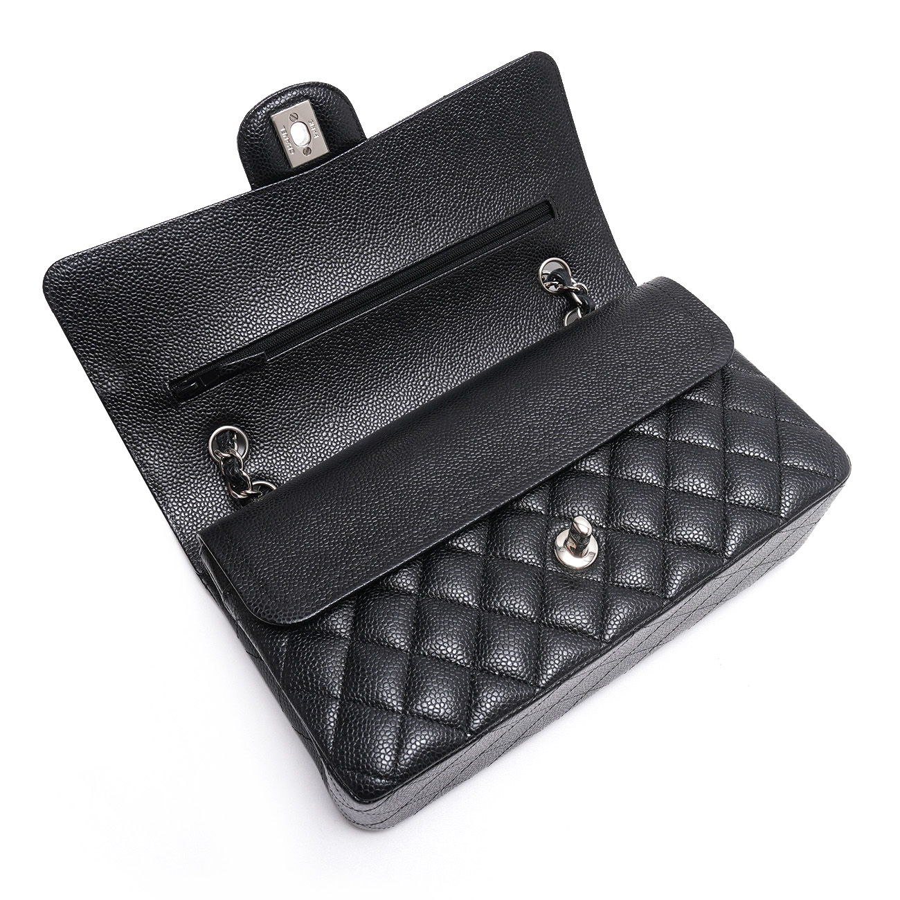 CHANEL(USED)샤넬 캐비어 클래식 미듐 플랩백