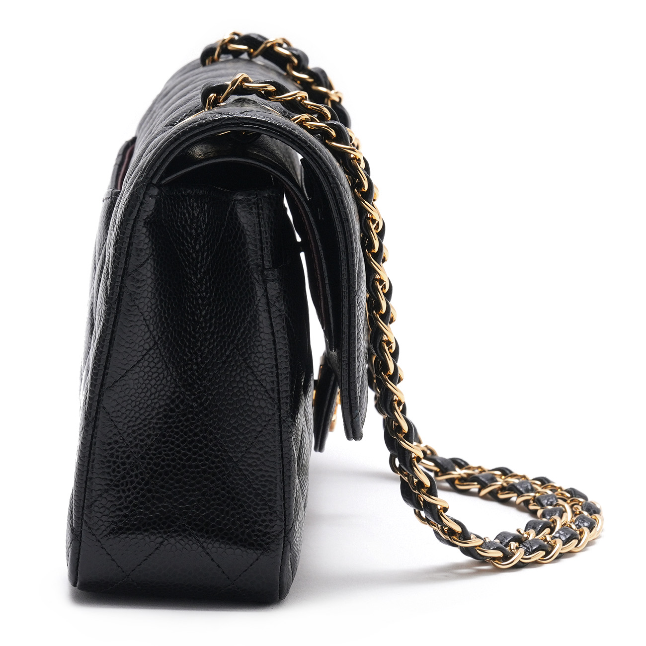 CHANEL(USED)샤넬 캐비어 클래식 미듐 플랩백