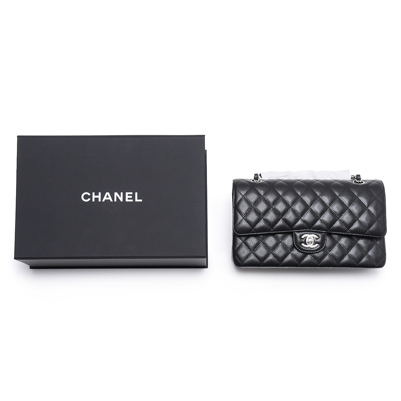 CHANEL(NEW)샤넬 캐비어 클래식 미듐 플랩백 (새상품) NEW PRODUCT