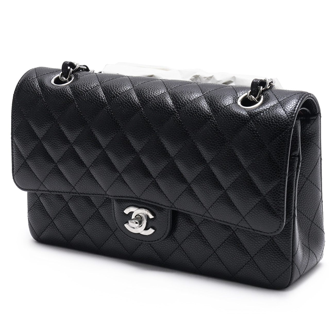 CHANEL(NEW)샤넬 캐비어 클래식 미듐 플랩백 (새상품) NEW PRODUCT