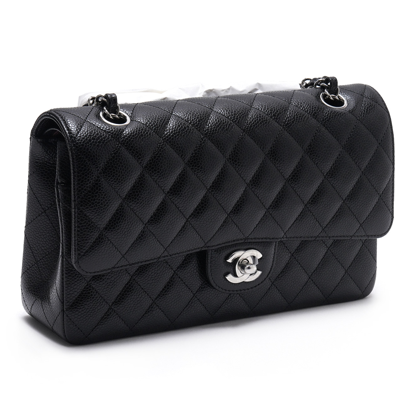 CHANEL(NEW)샤넬 캐비어 클래식 미듐 플랩백 (새상품) NEW PRODUCT
