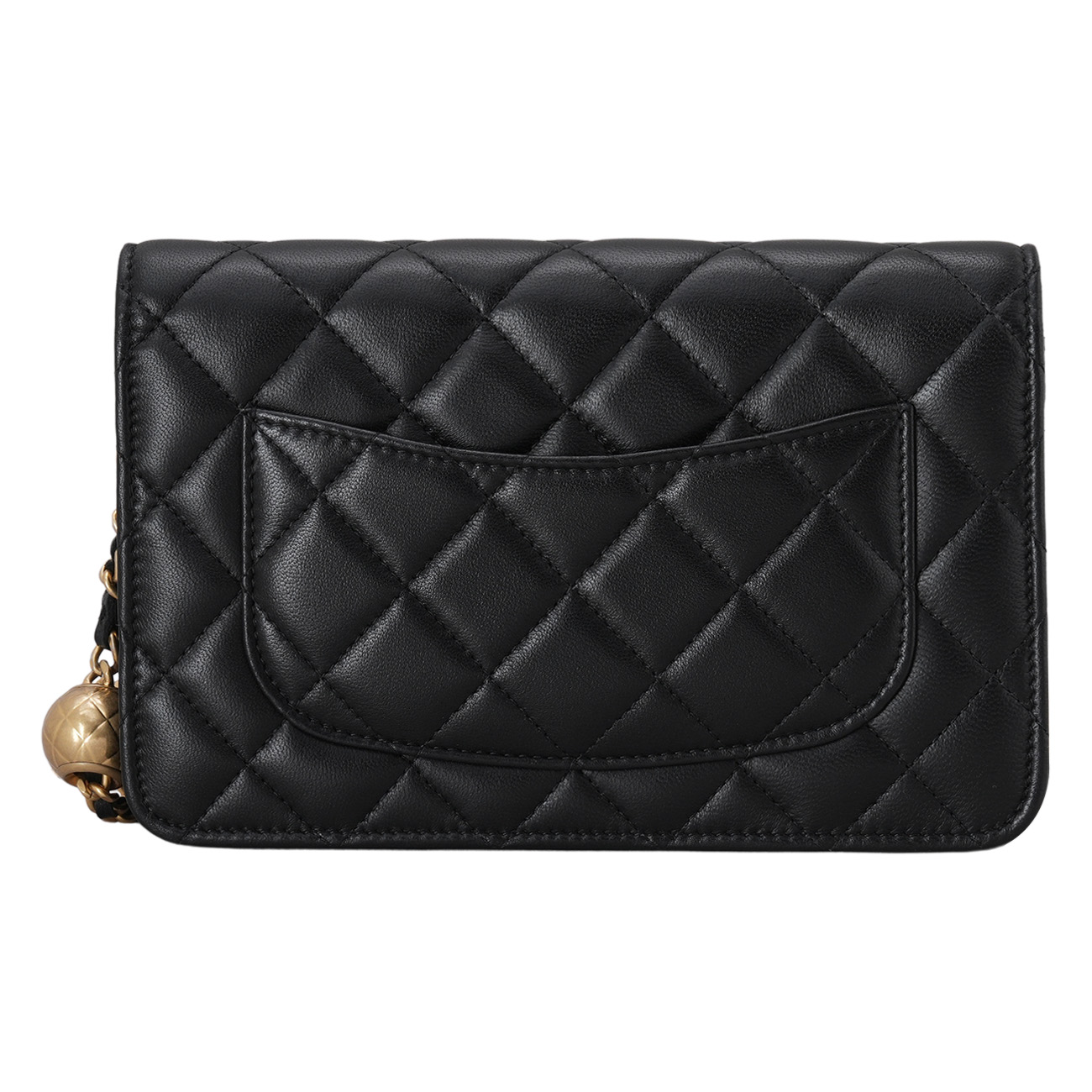 CHANEL(USED)샤넬 램스킨 골든볼 WOC