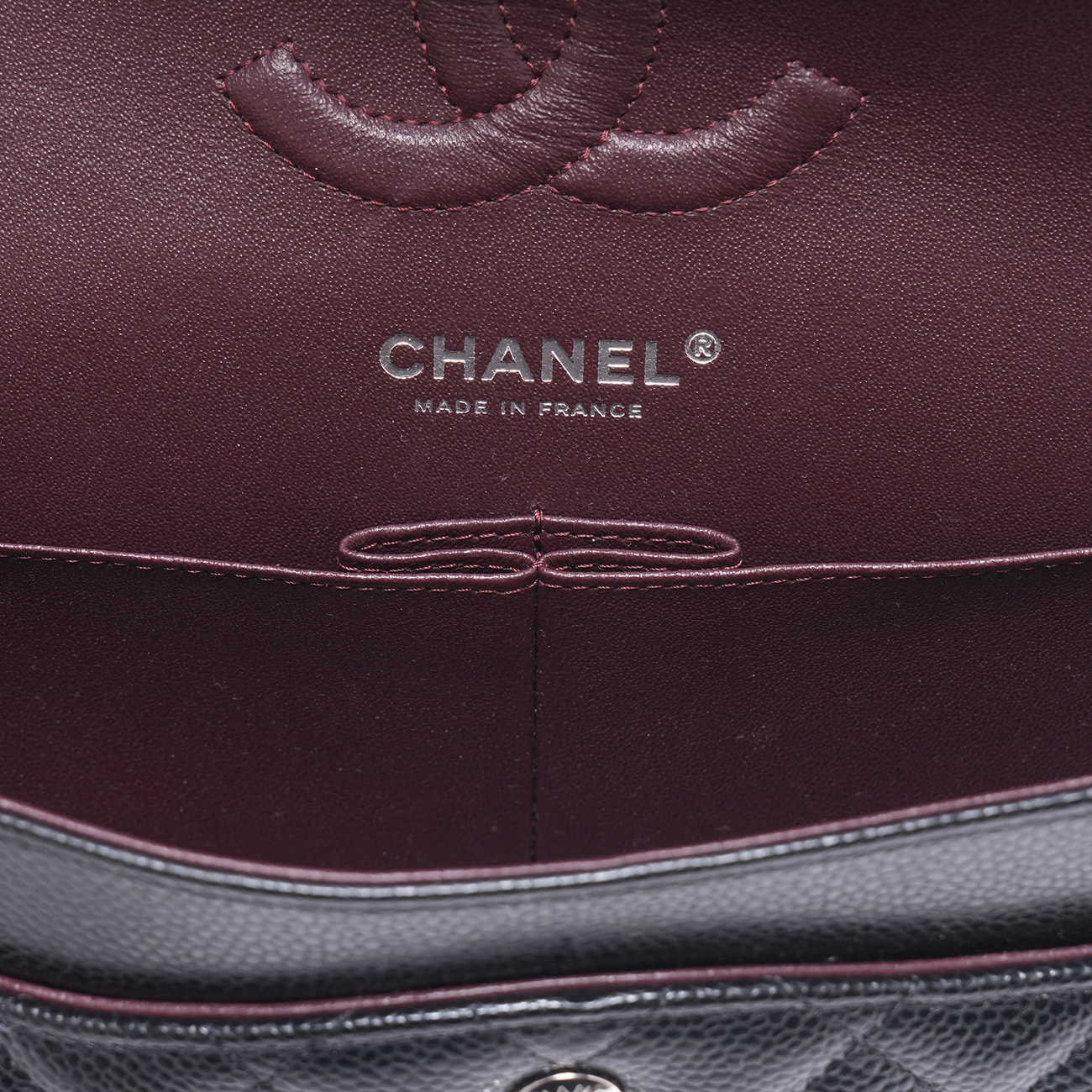 CHANEL(USED)샤넬 A01112 캐비어 클래식 미듐 플랩백