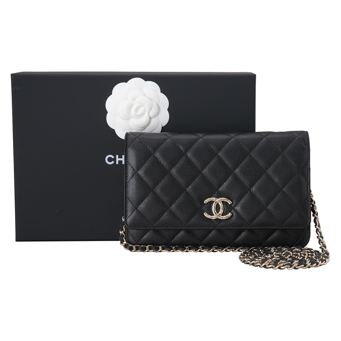 CHANEL(USED)샤넬 AP3971 시즌 캐비어 클래식 WOC