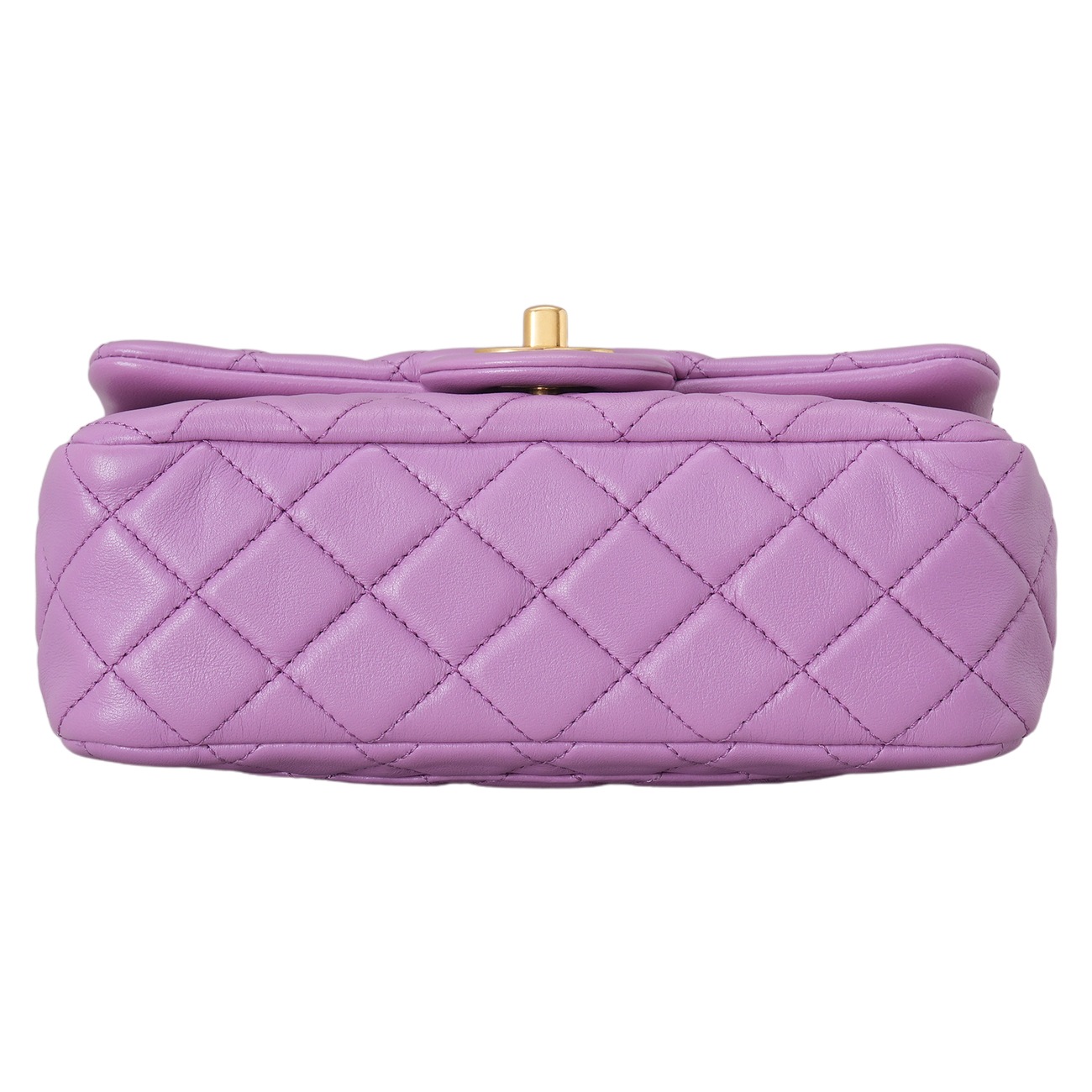 CHANEL(USED)샤넬 램스킨 뉴미니 골든볼 크로스백