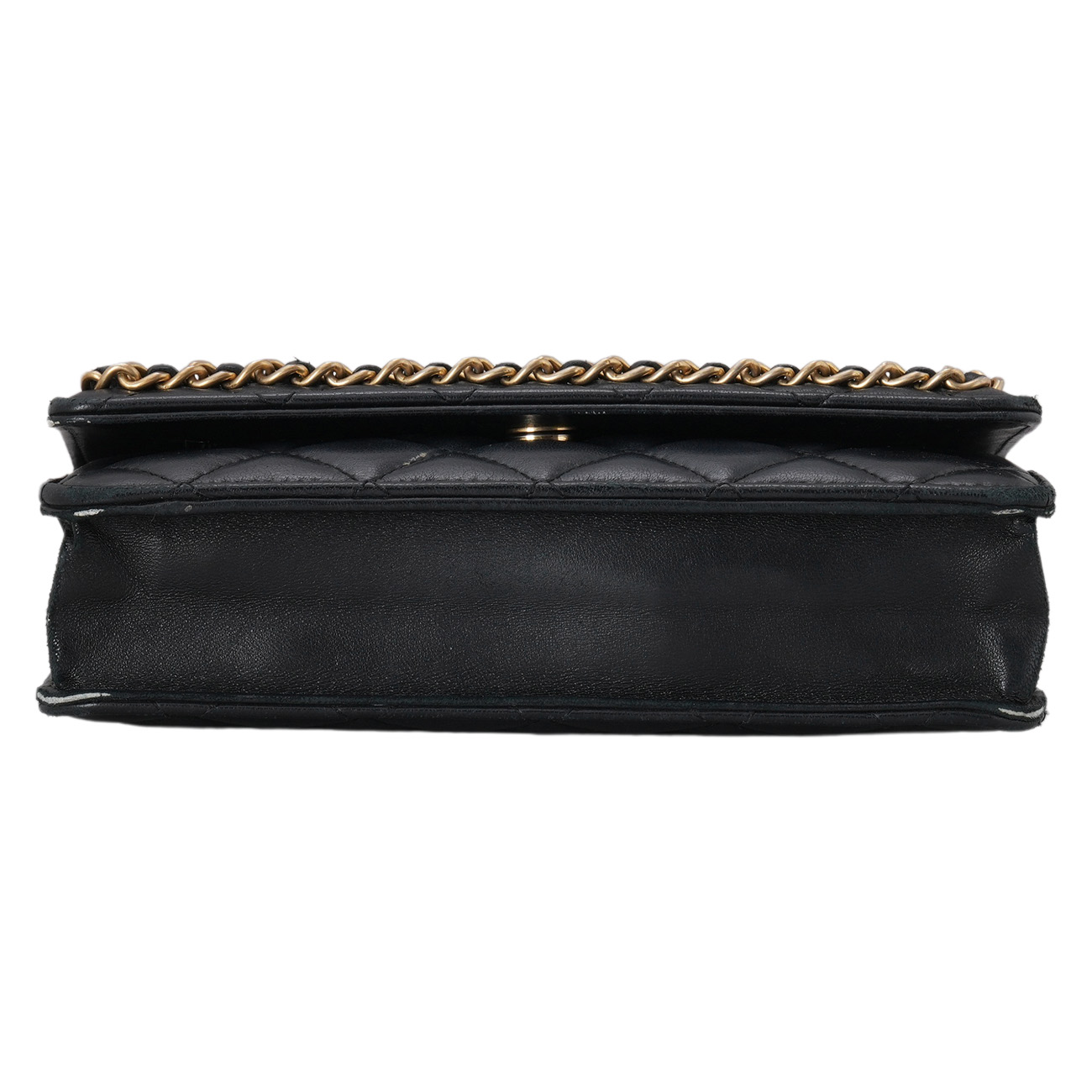 CHANEL(USED)샤넬 시즌 램스킨 체인 WOC