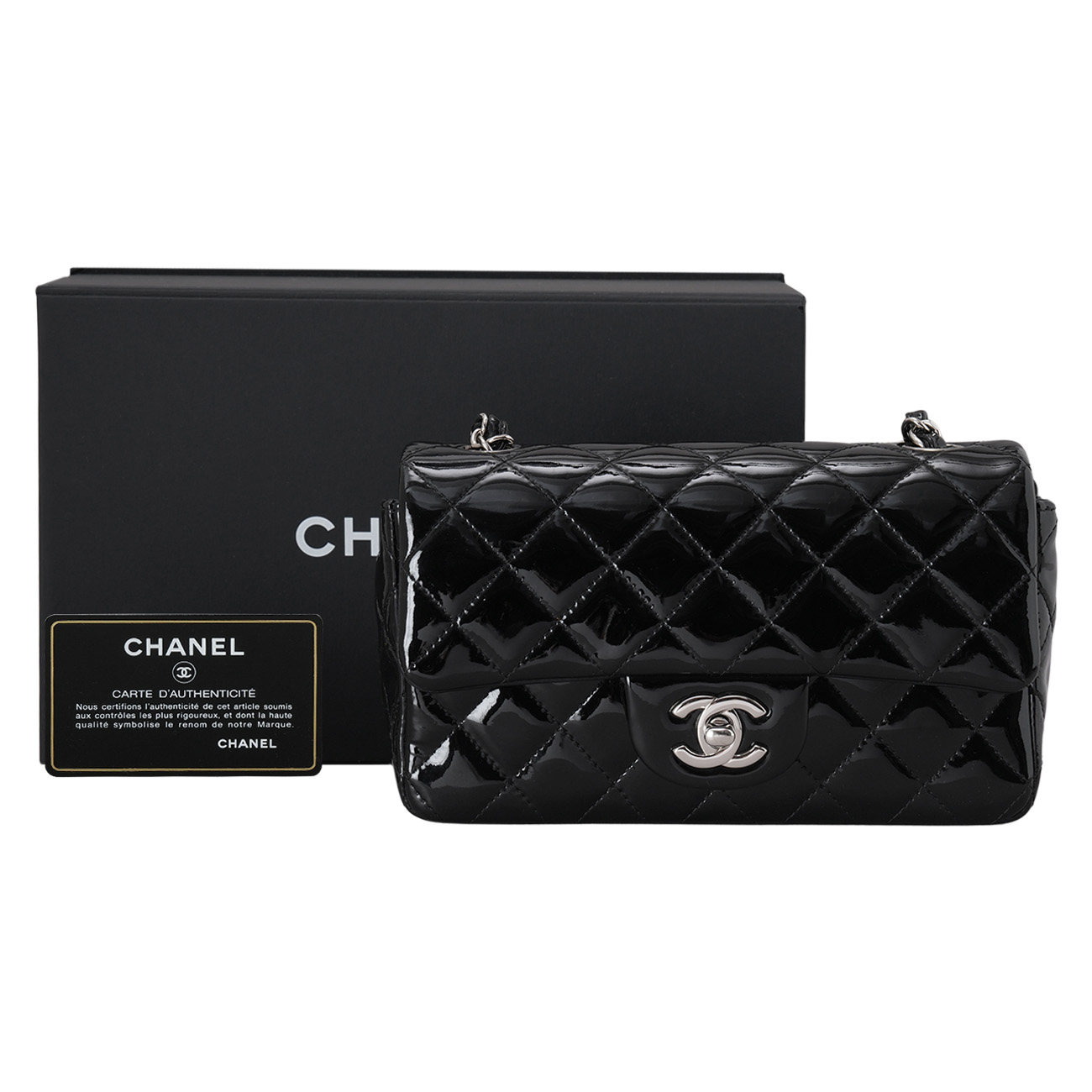 CHANEL(USED)샤넬 페이던트 클래식 뉴미니 크로스백