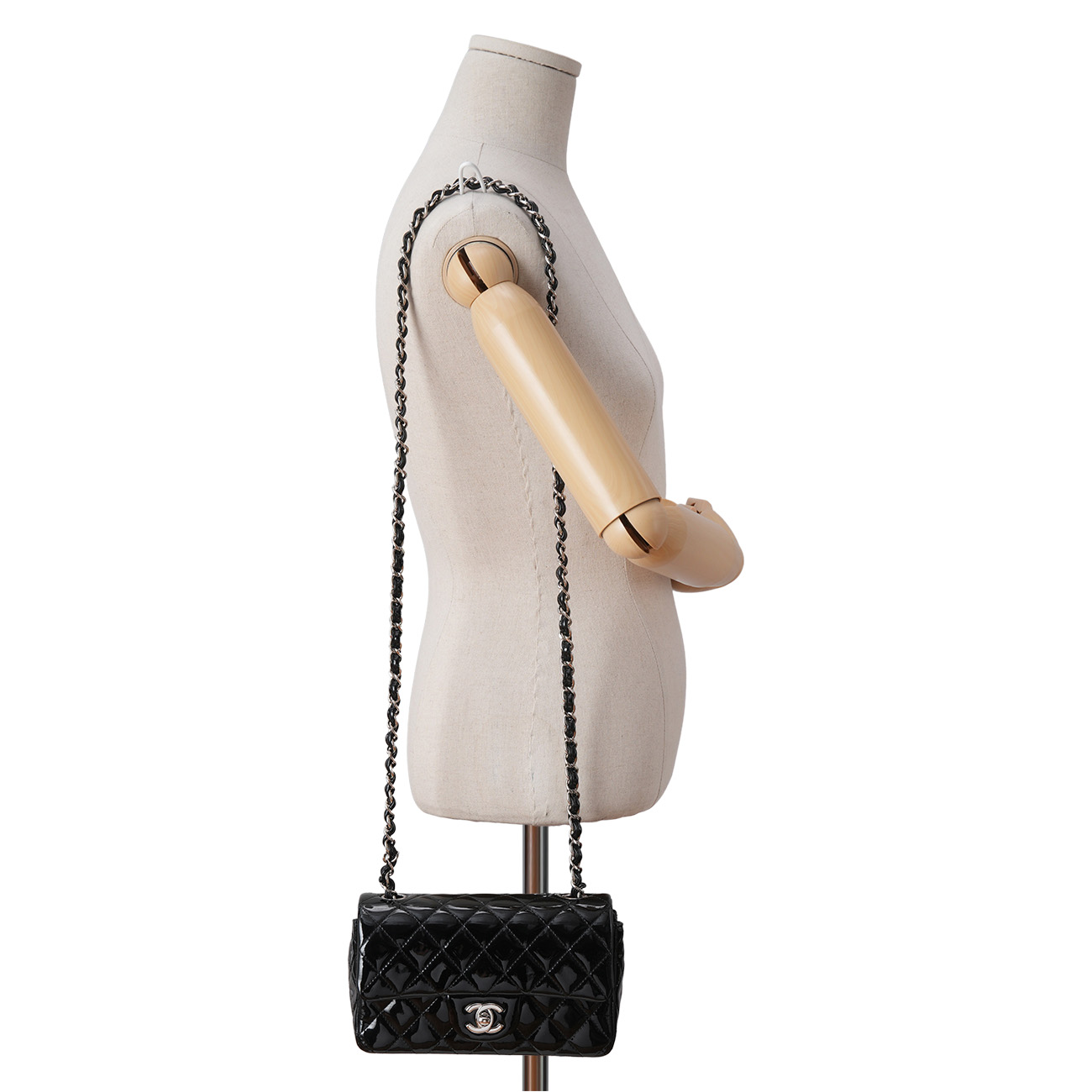 CHANEL(USED)샤넬 페이던트 클래식 뉴미니 크로스백