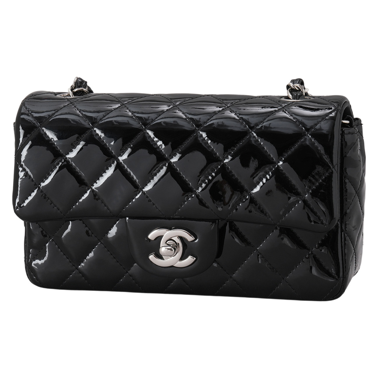 CHANEL(USED)샤넬 페이던트 클래식 뉴미니 크로스백