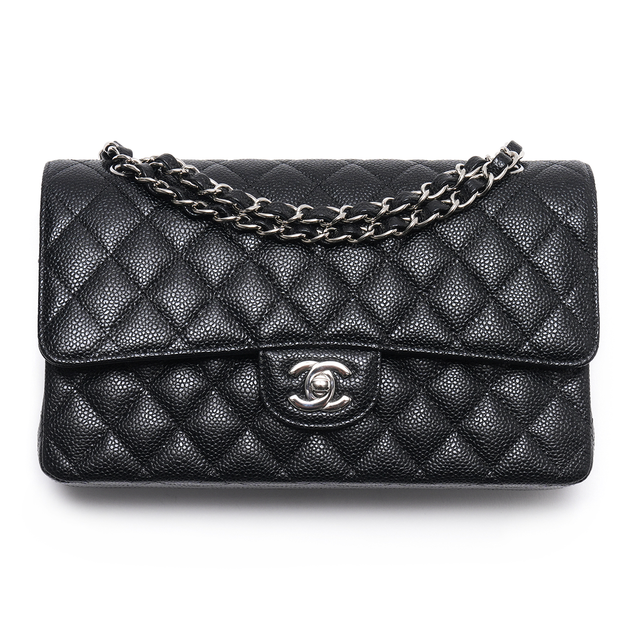 CHANEL(USED)샤넬 캐비어 클래식 미듐 플랩백