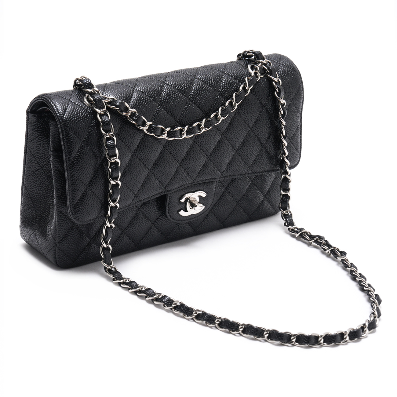CHANEL(USED)샤넬 캐비어 클래식 미듐 플랩백