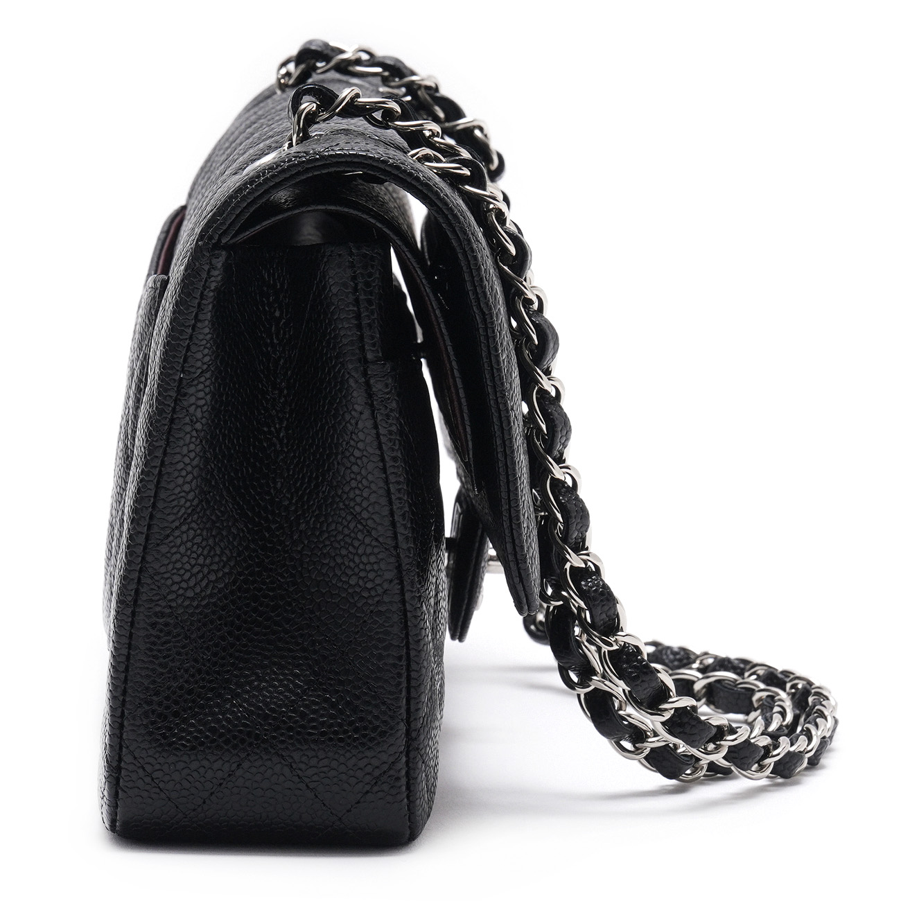 CHANEL(USED)샤넬 캐비어 클래식 미듐 플랩백