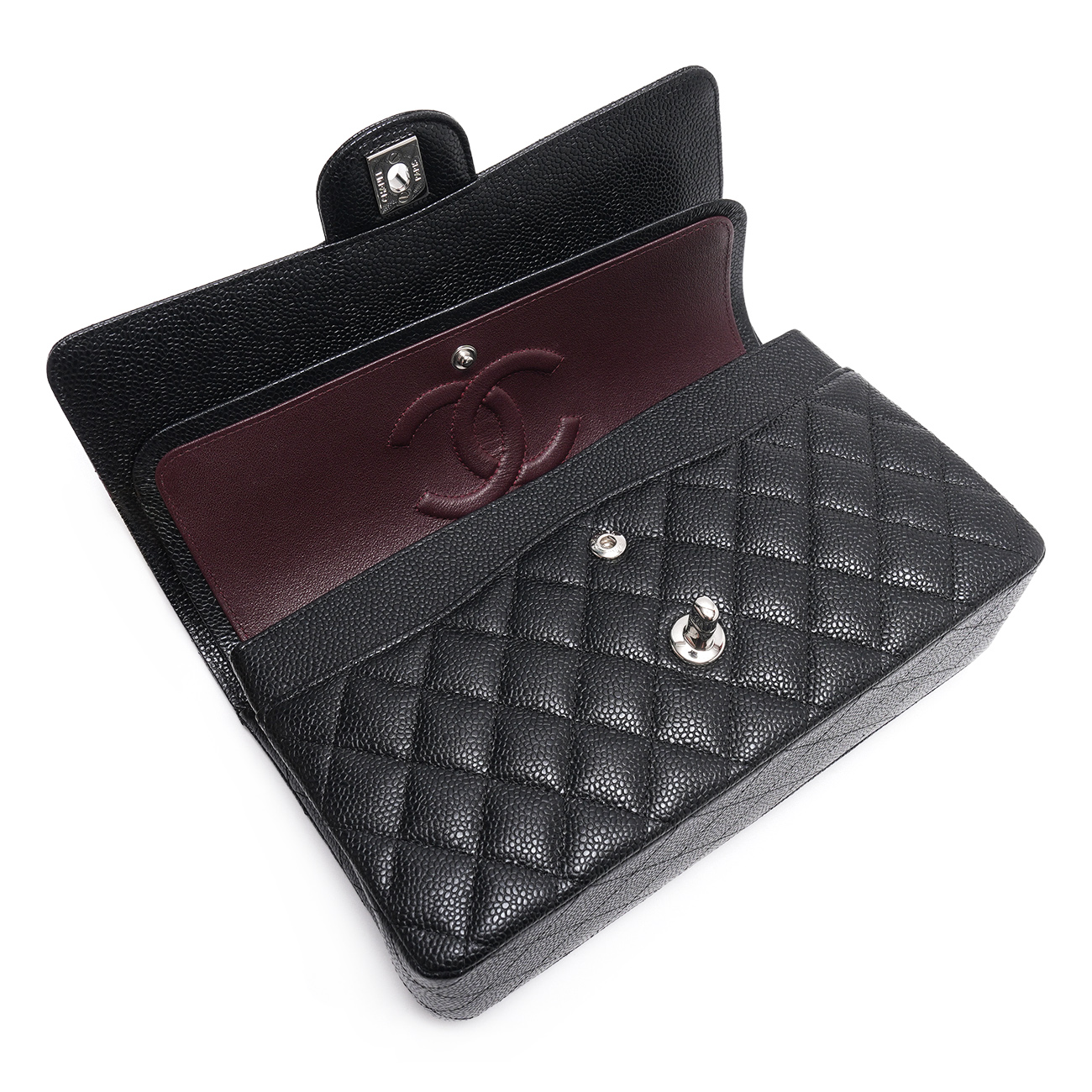 CHANEL(USED)샤넬 캐비어 클래식 미듐 플랩백