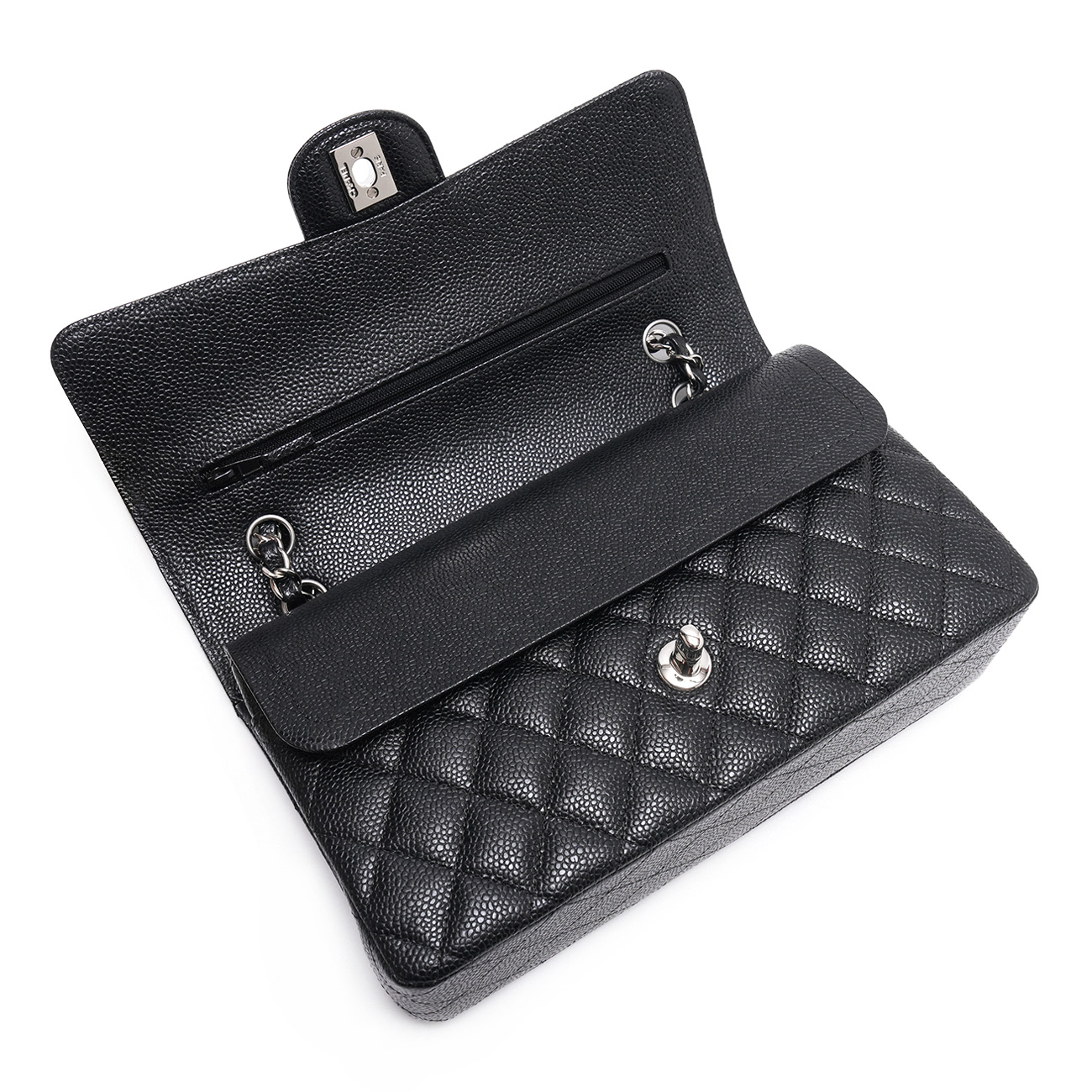 CHANEL(USED)샤넬 캐비어 클래식 미듐 플랩백