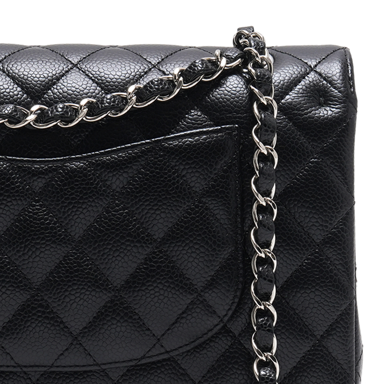 CHANEL(USED)샤넬 캐비어 클래식 미듐 플랩백