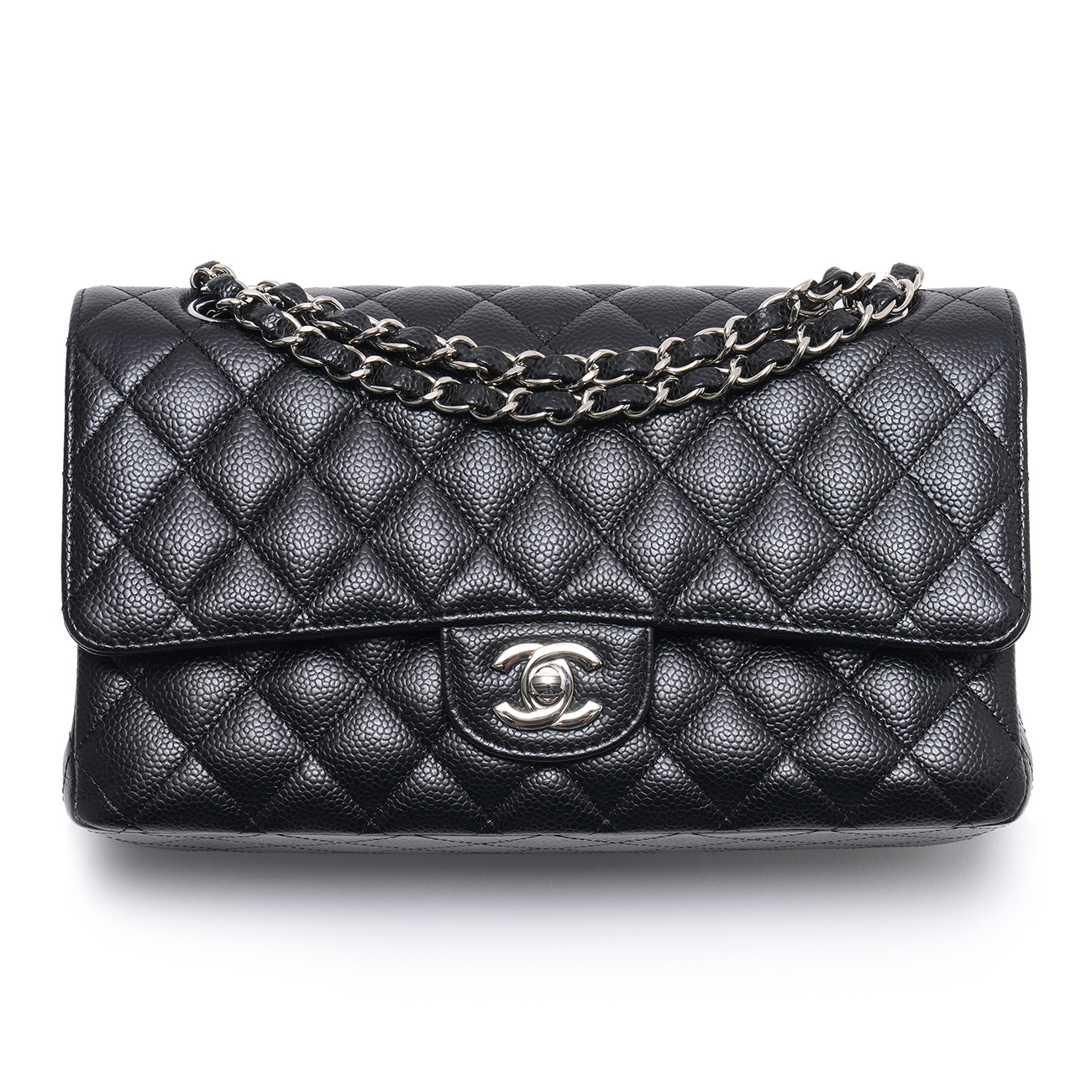 CHANEL(USED)샤넬 캐비어 클래식 미듐 플랩백