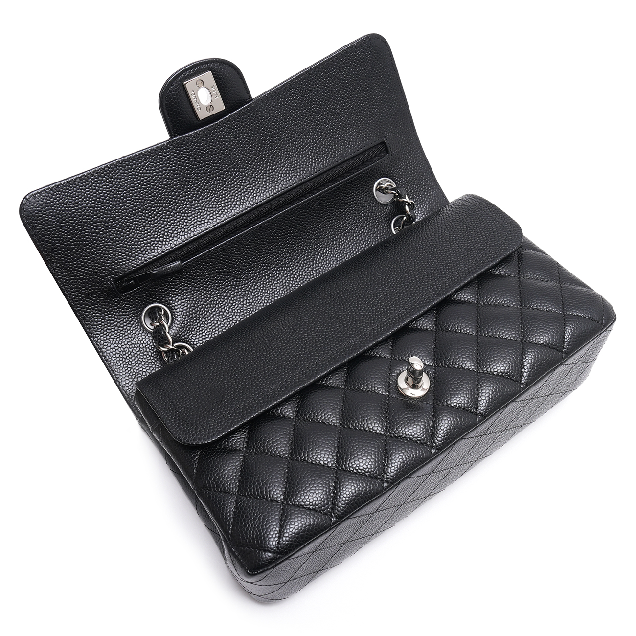 CHANEL(USED)샤넬 캐비어 클래식 미듐 플랩백
