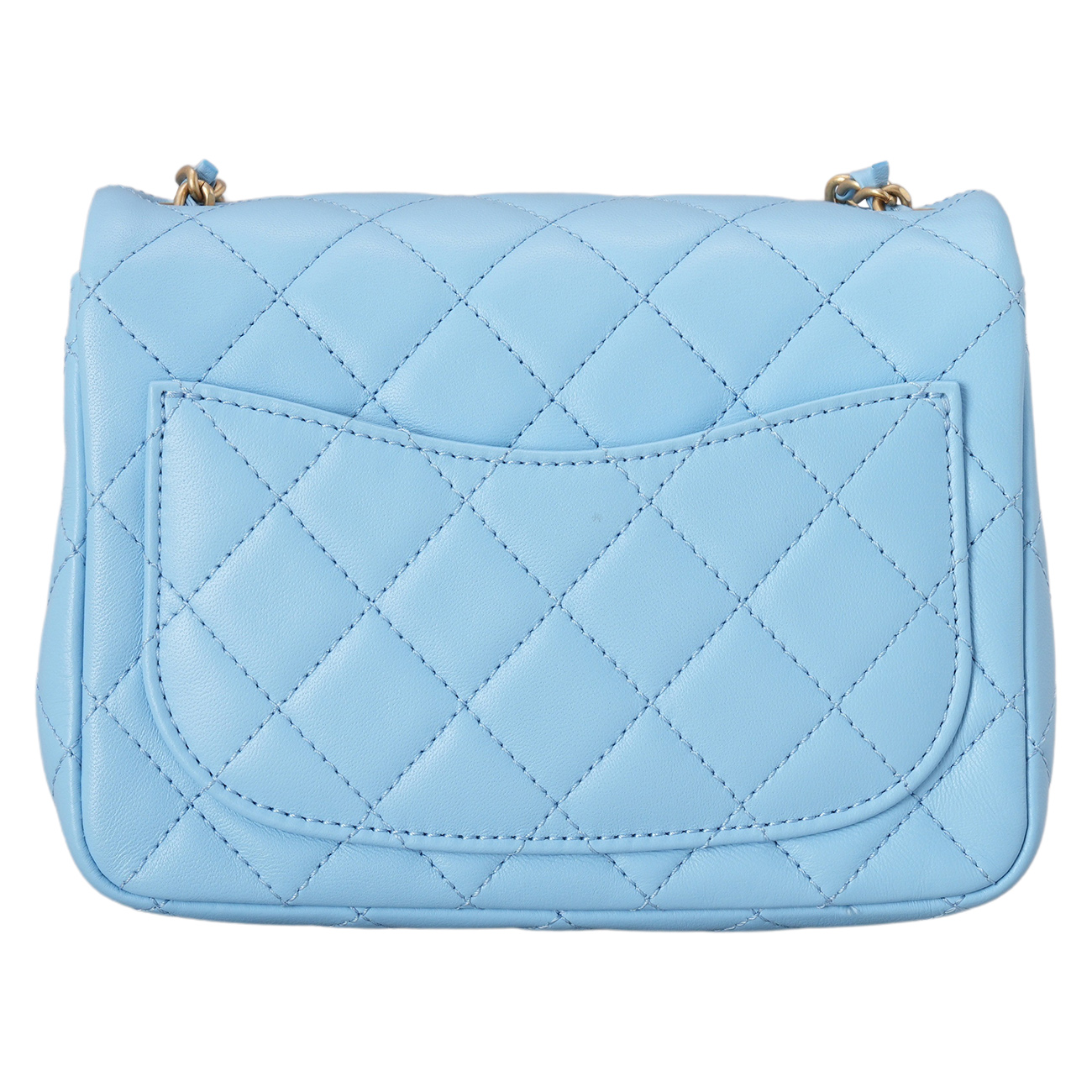 CHANEL(USED)샤넬 AS1786 램스킨 클래식 쁘띠삭 골든볼