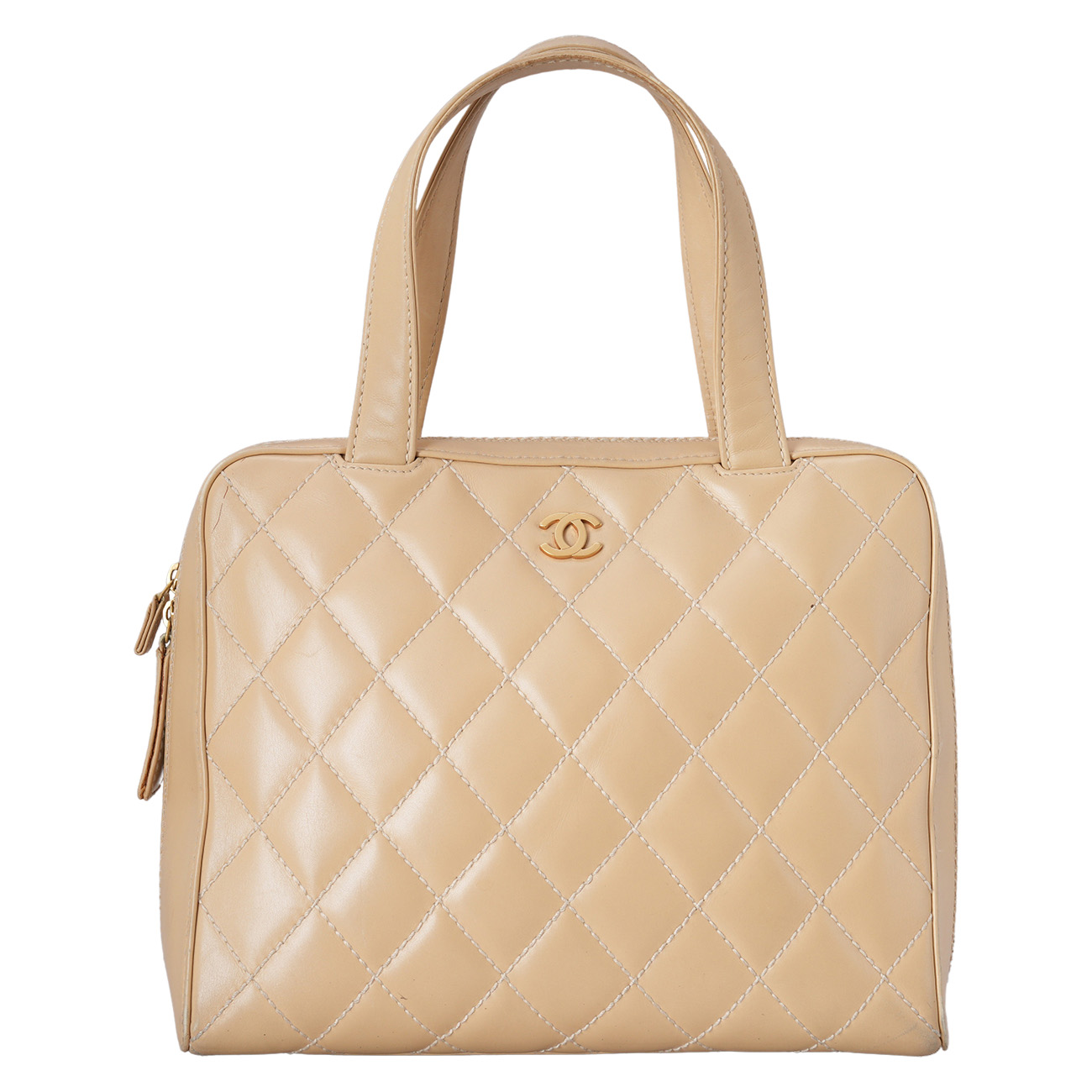 CHANEL(USED)샤넬 빈티지 퀼팅 토트백