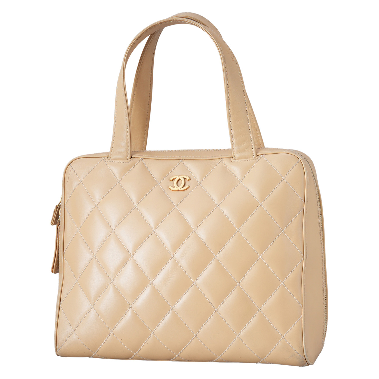 CHANEL(USED)샤넬 빈티지 퀼팅 토트백