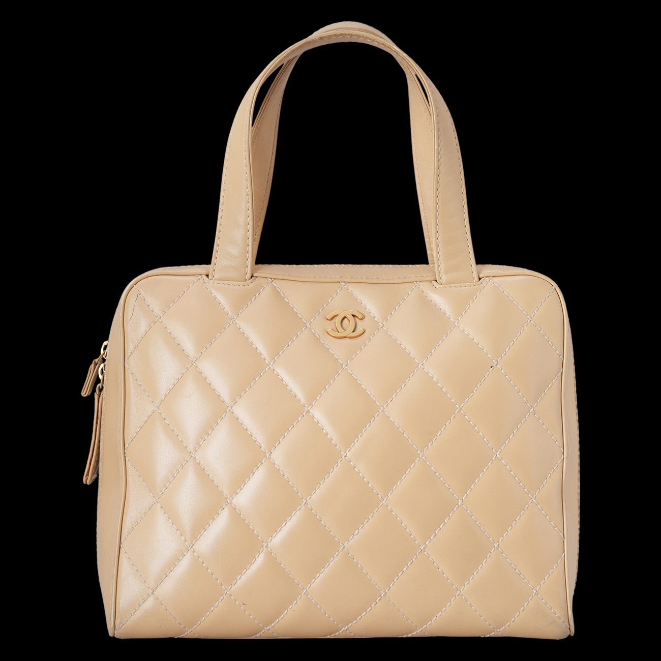 CHANEL(USED)샤넬 빈티지 퀼팅 토트백