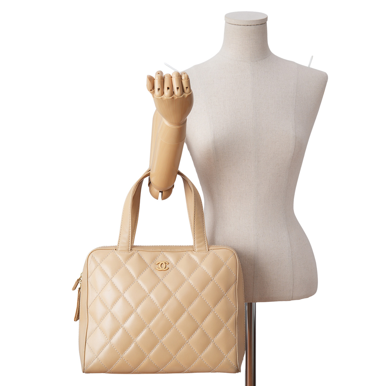 CHANEL(USED)샤넬 빈티지 퀼팅 토트백