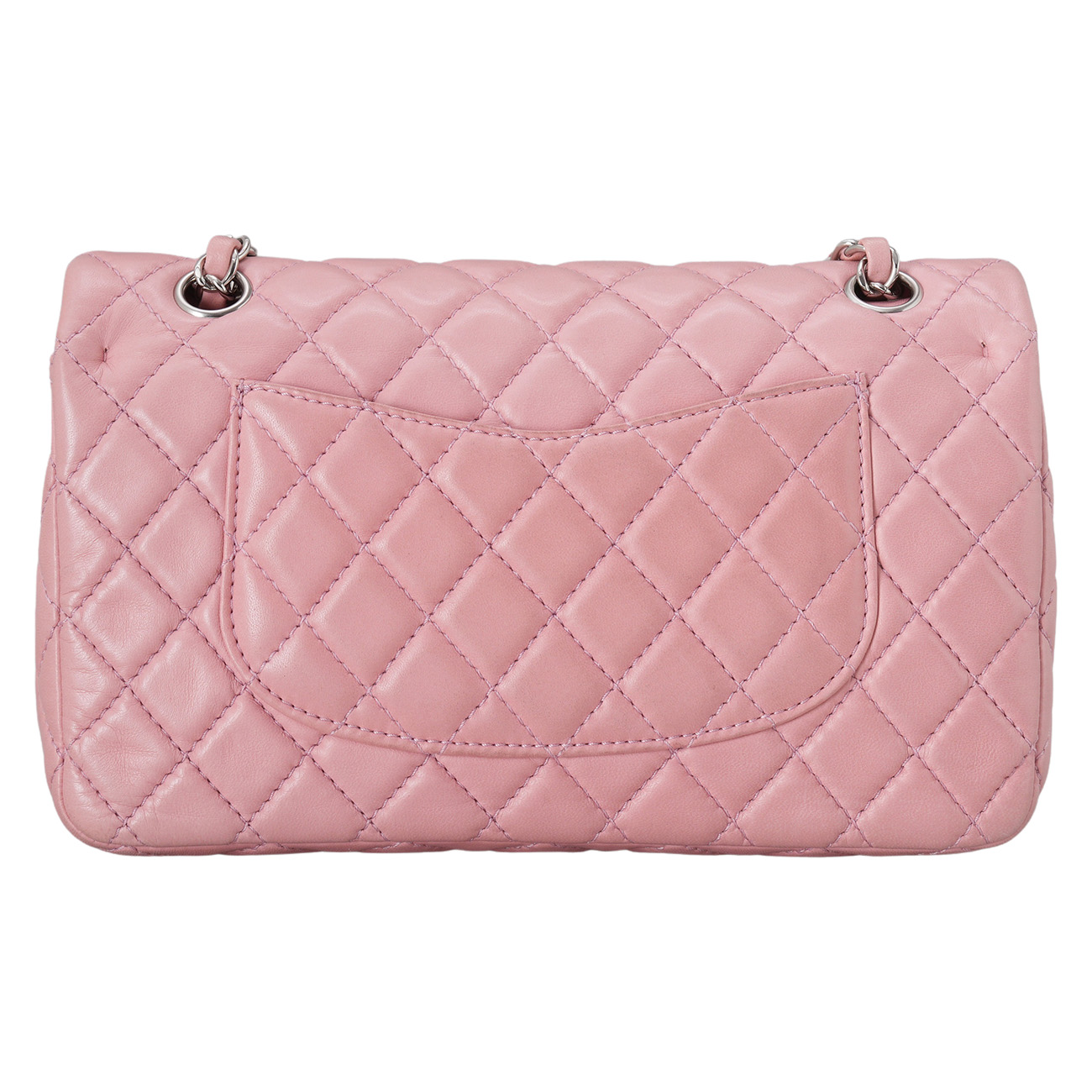 CHANEL(USED)샤넬 램스킨 클래식 미듐