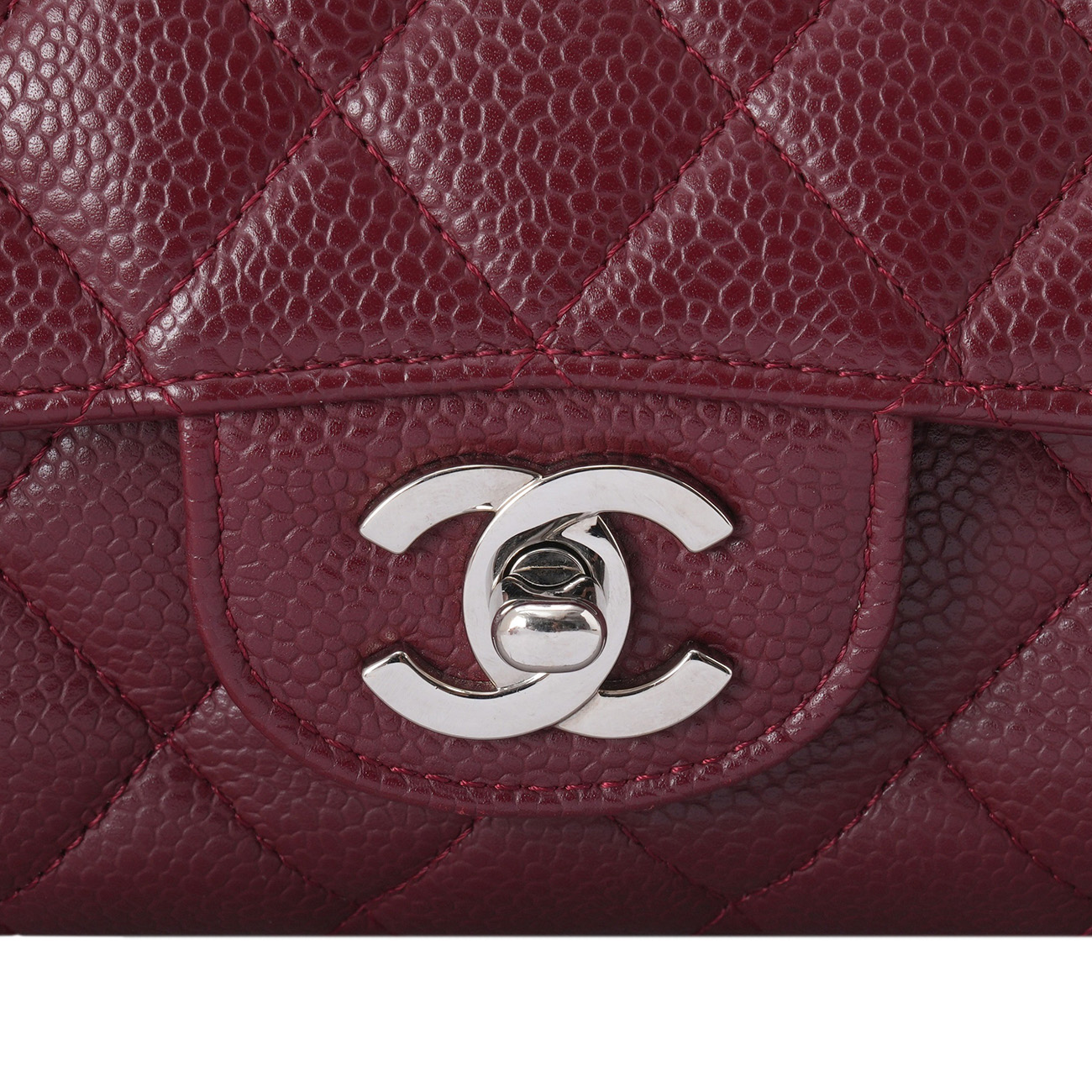 CHANEL(USED)샤넬 캐비어 클래식 미듐