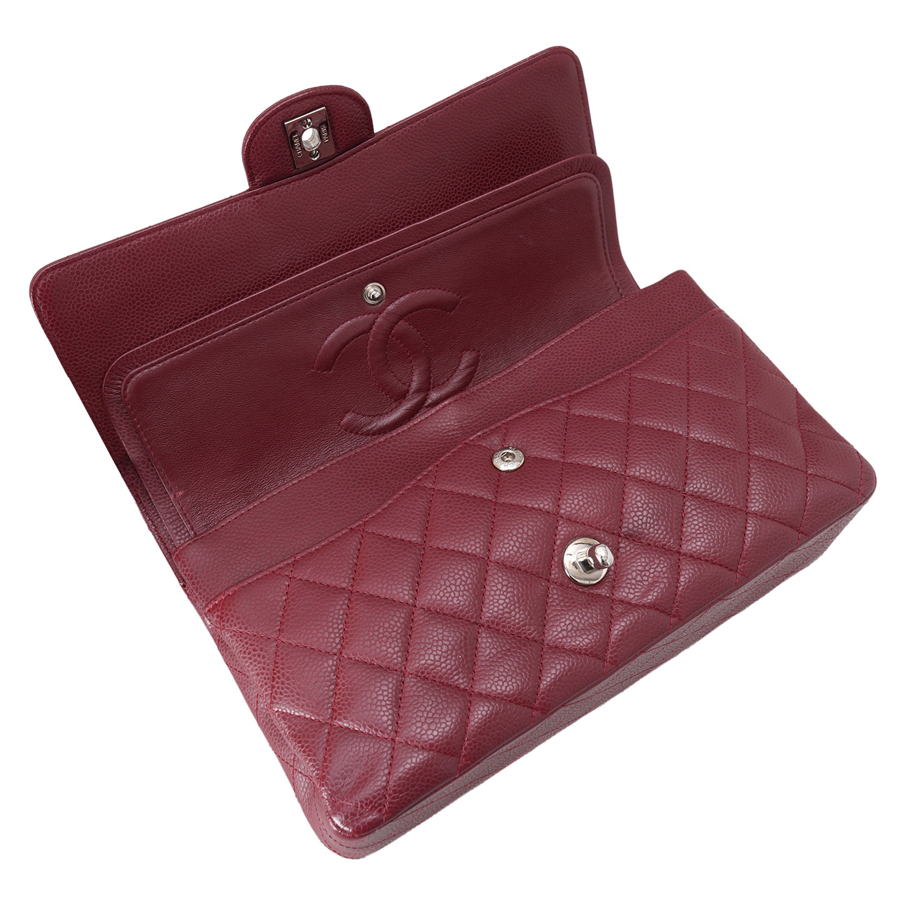 CHANEL(USED)샤넬 캐비어 클래식 미듐