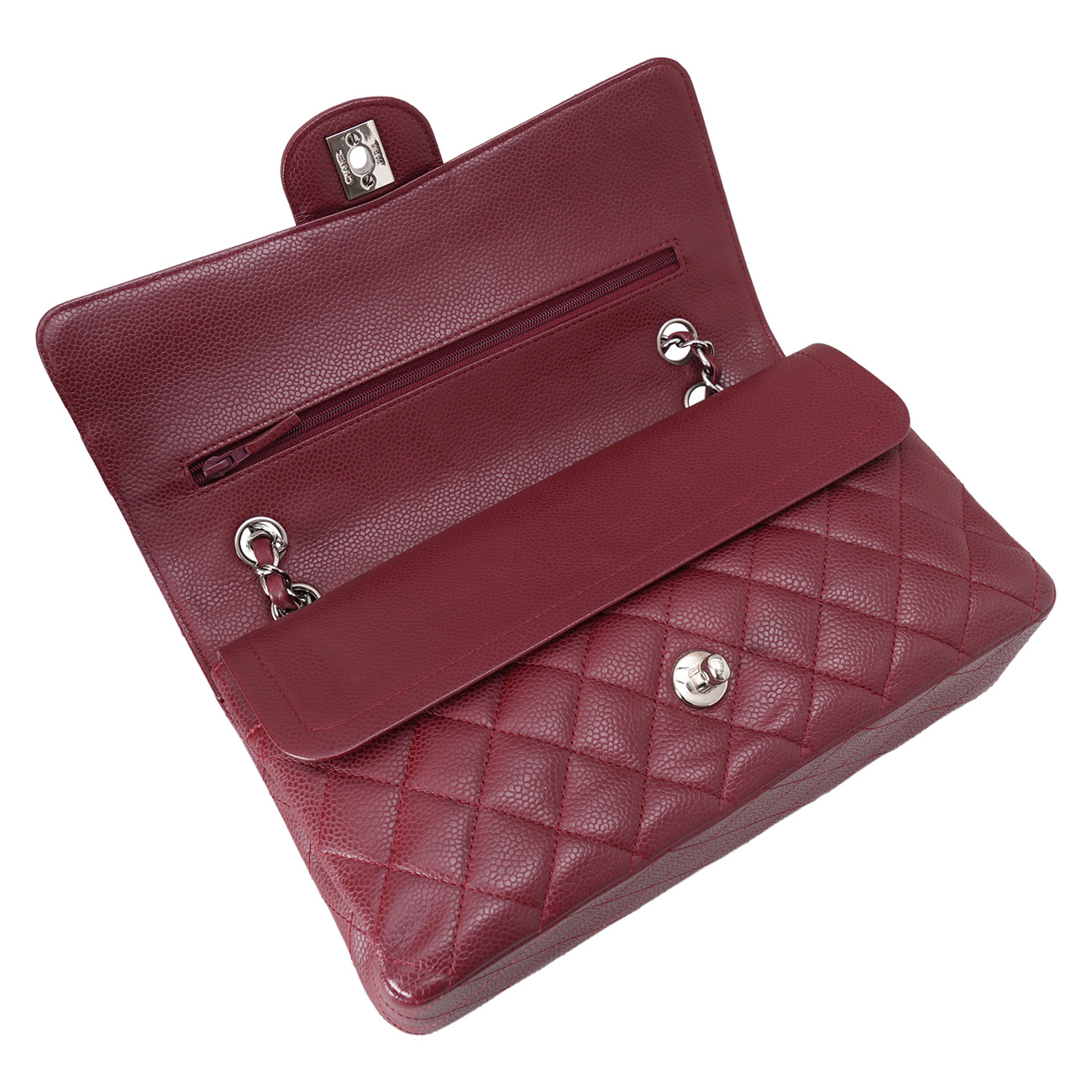 CHANEL(USED)샤넬 캐비어 클래식 미듐