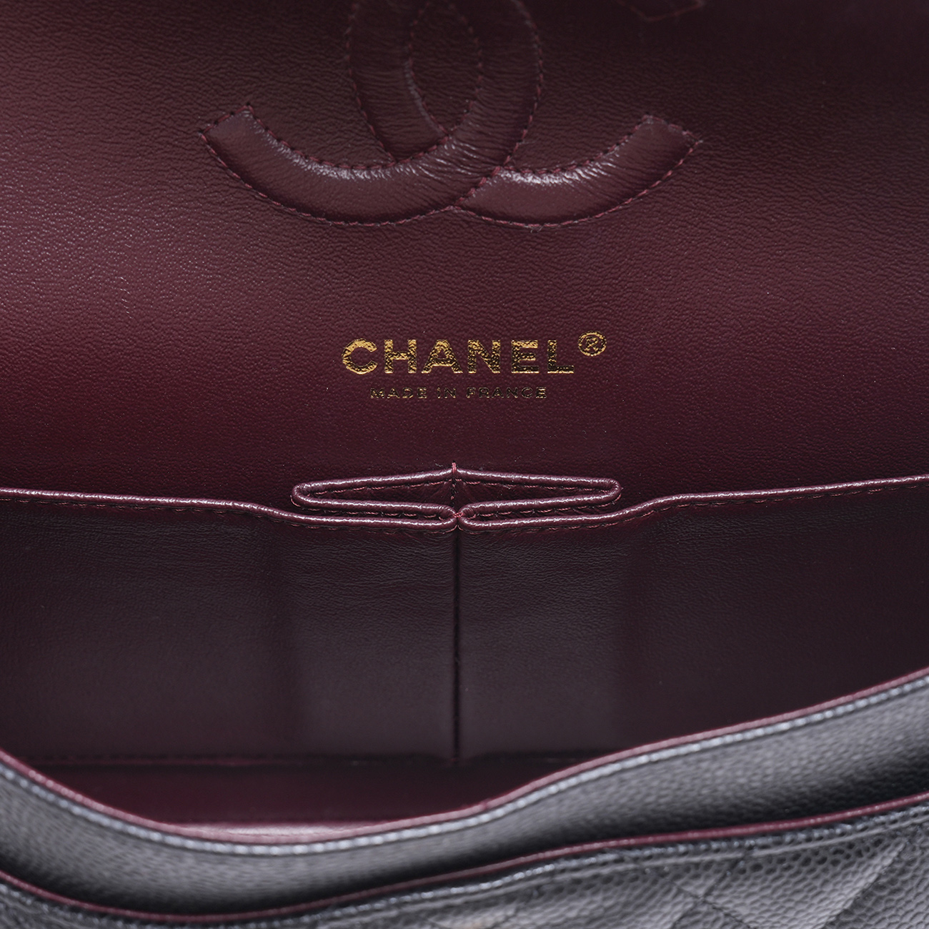 CHANEL(USED)샤넬 캐비어 클래식 미듐