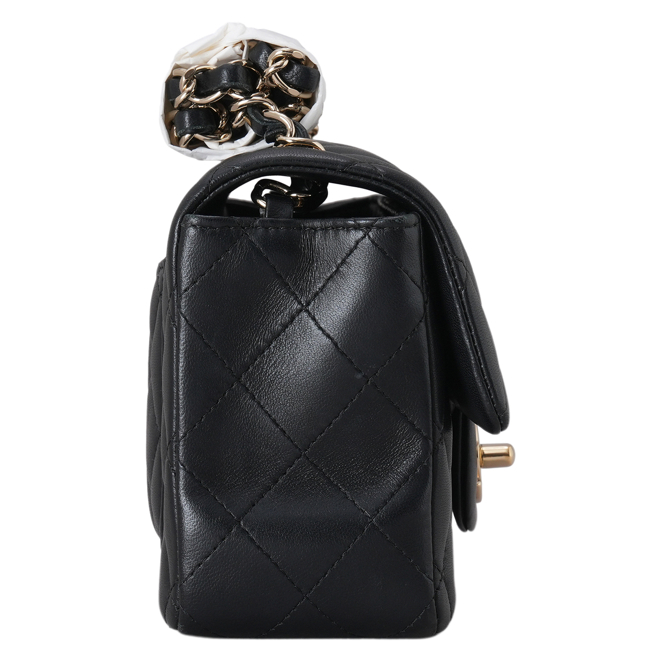 CHANEL(USED)샤넬 램스킨 클래식 뉴미니 크로스백
