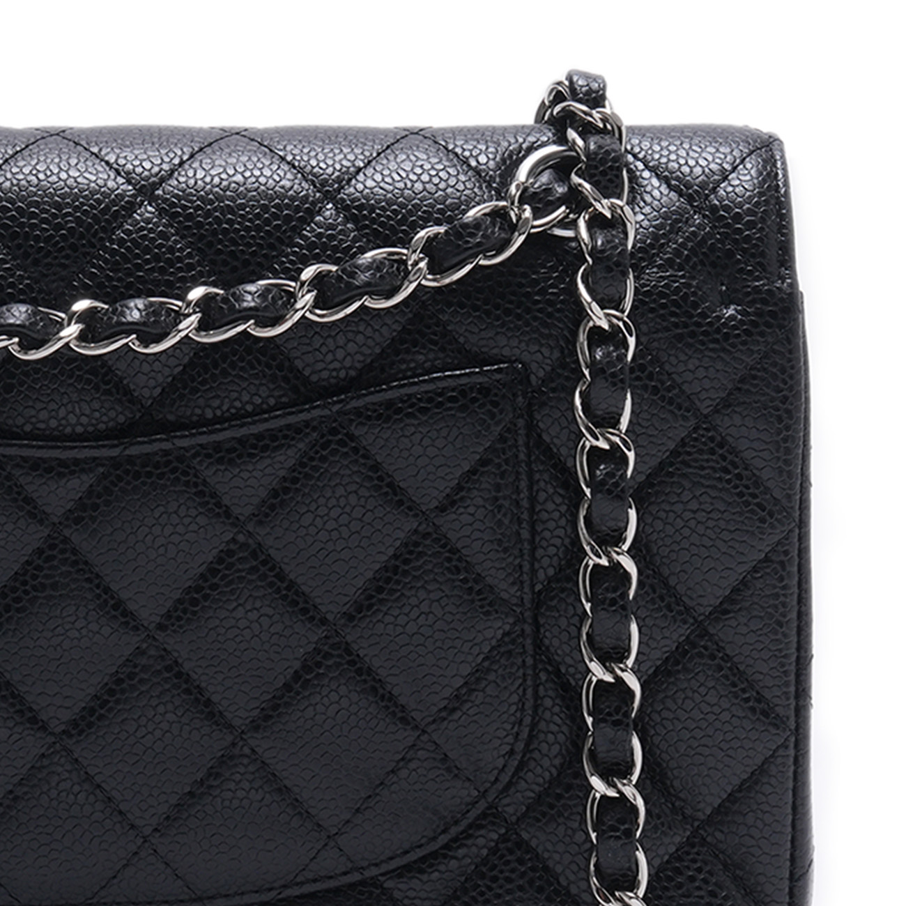CHANEL(USED)샤넬 캐비어 클래식 미듐 플랩백