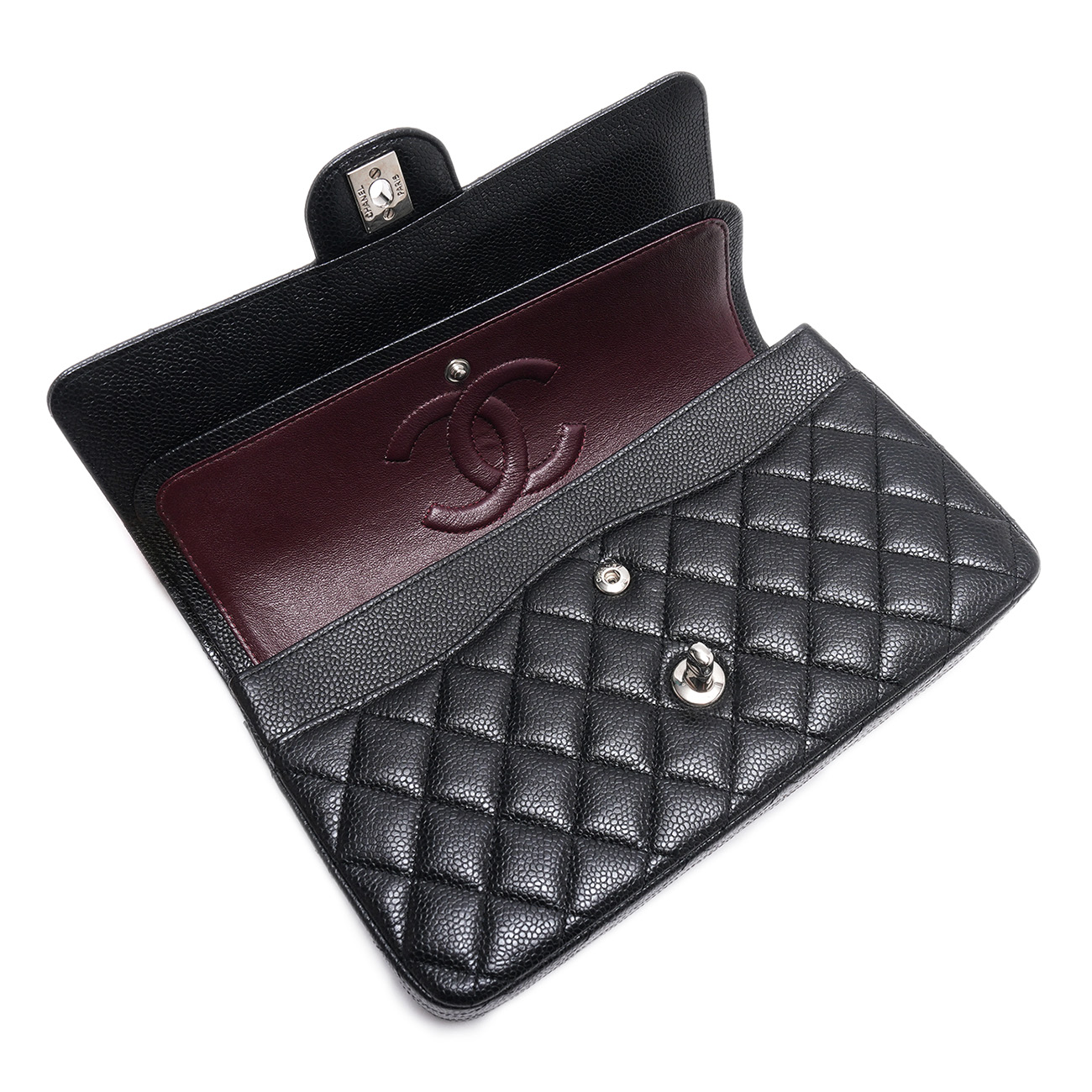 CHANEL(USED)샤넬 캐비어 클래식 미듐 플랩백