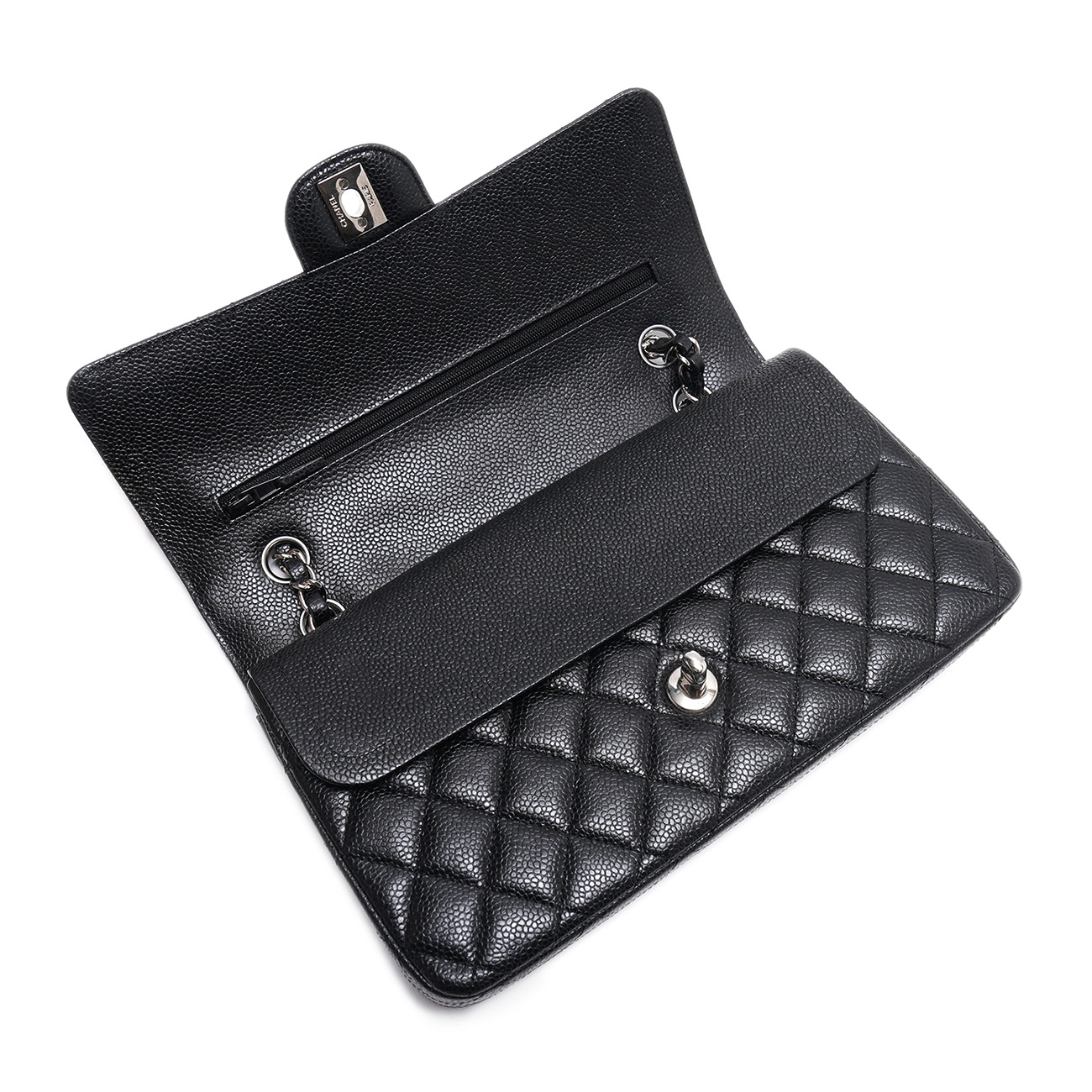 CHANEL(USED)샤넬 캐비어 클래식 미듐 플랩백