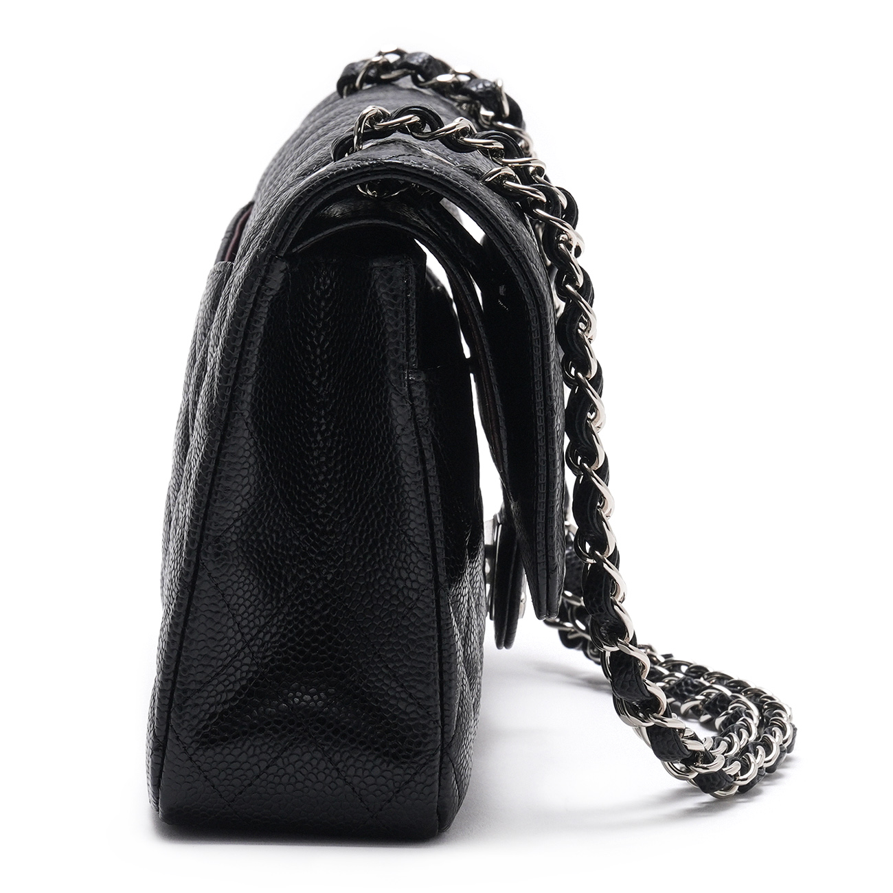 CHANEL(USED)샤넬 캐비어 클래식 미듐 플랩백