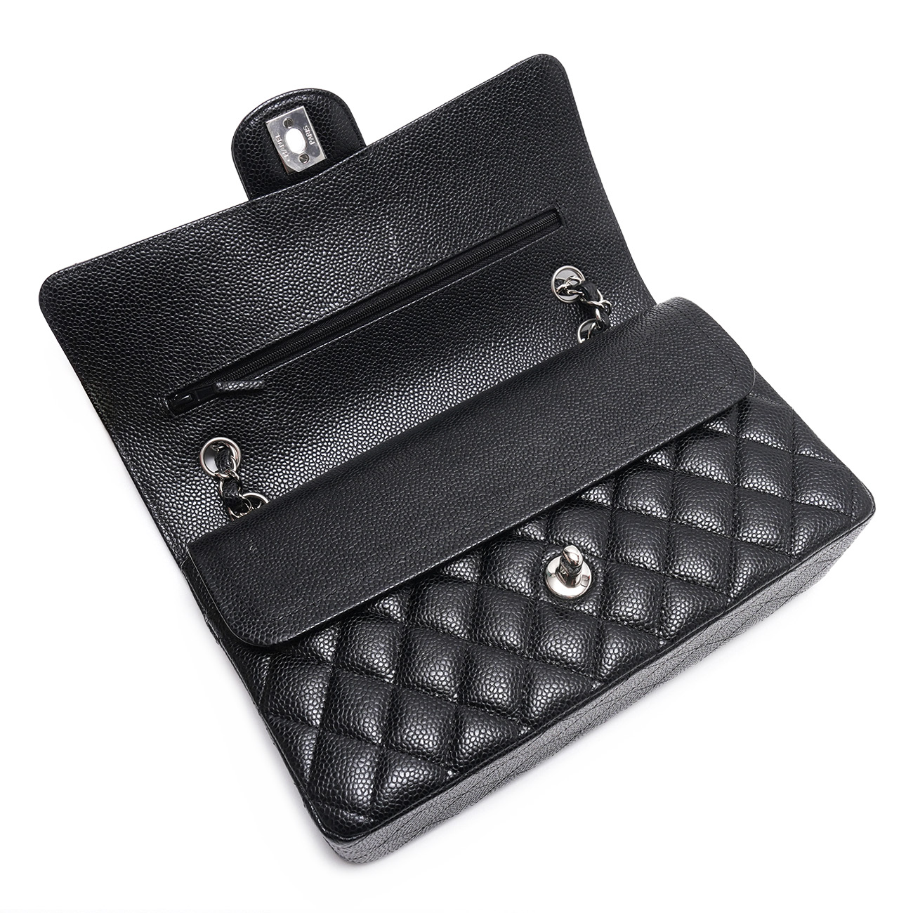 CHANEL(USED)샤넬 캐비어 클래식 미듐 플랩백