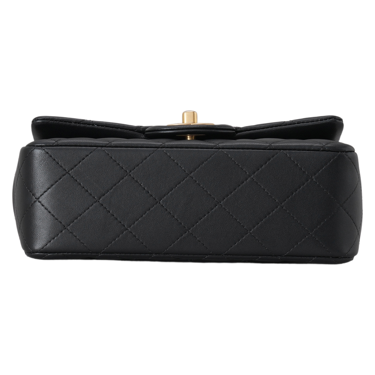 CHANEL(USED)샤넬 램스킨 클래식 뉴미니 탑핸들