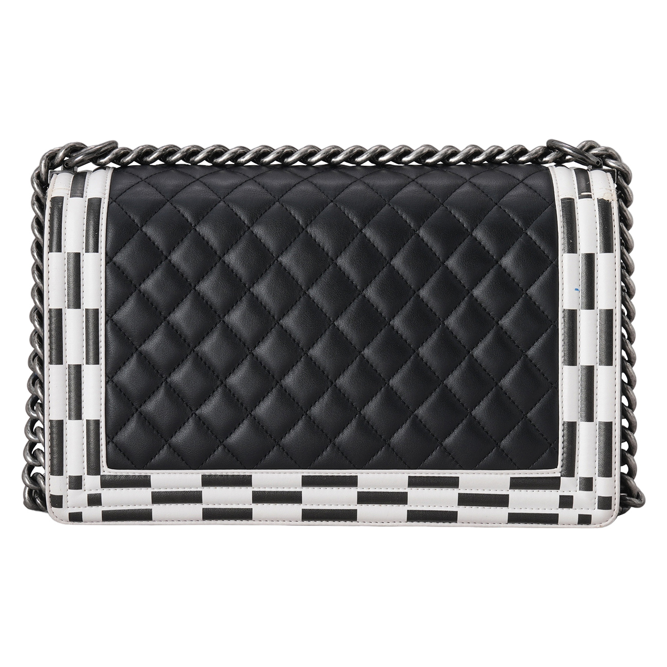 CHANEL(USED)샤넬 시즌 보이샤넬 뉴미듐 플랩백