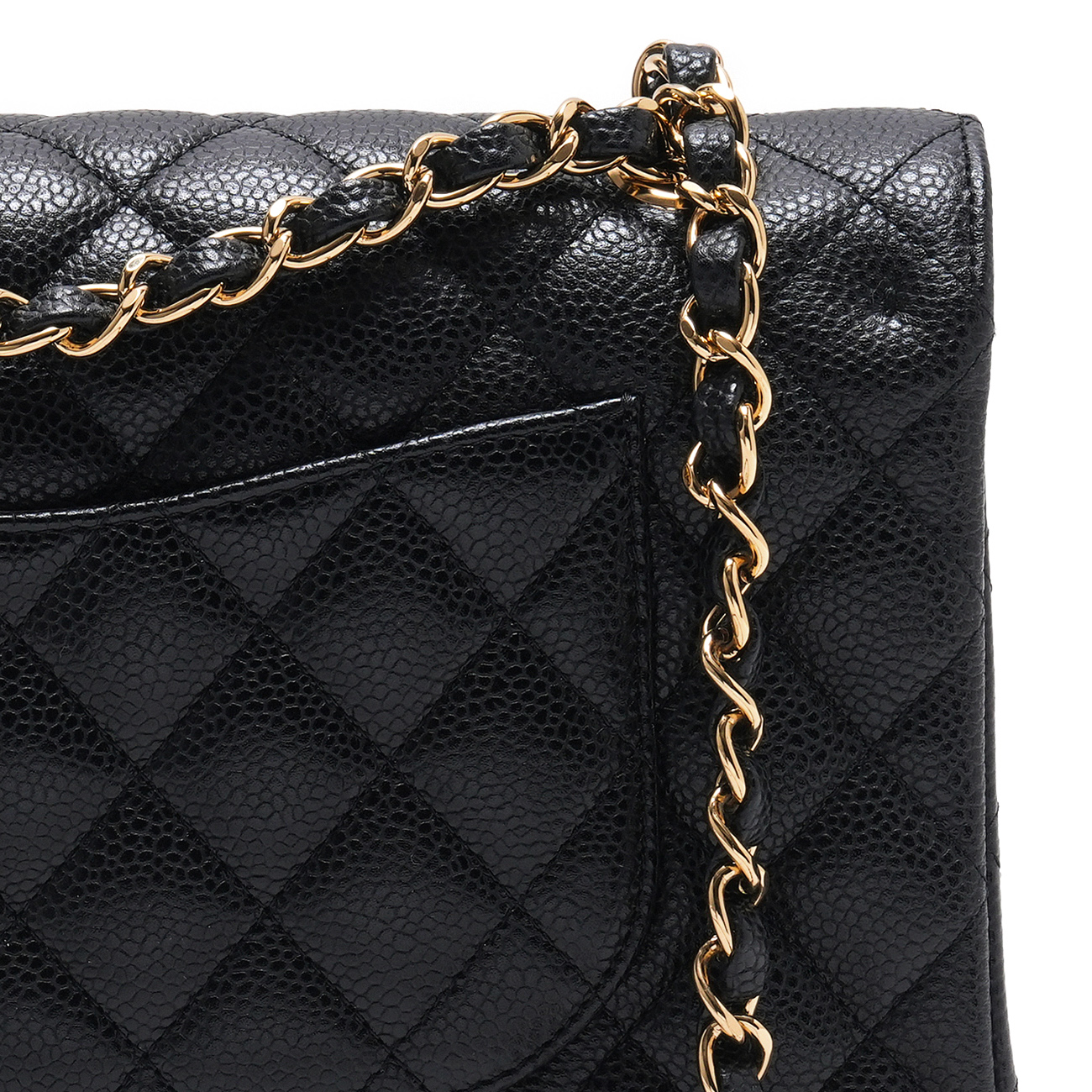CHANEL(USED)샤넬 캐비어 클래식 미듐 플랩백