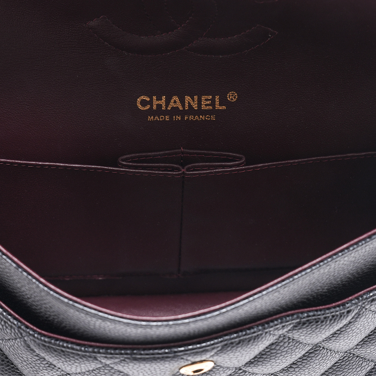 CHANEL(USED)샤넬 캐비어 클래식 미듐 플랩백