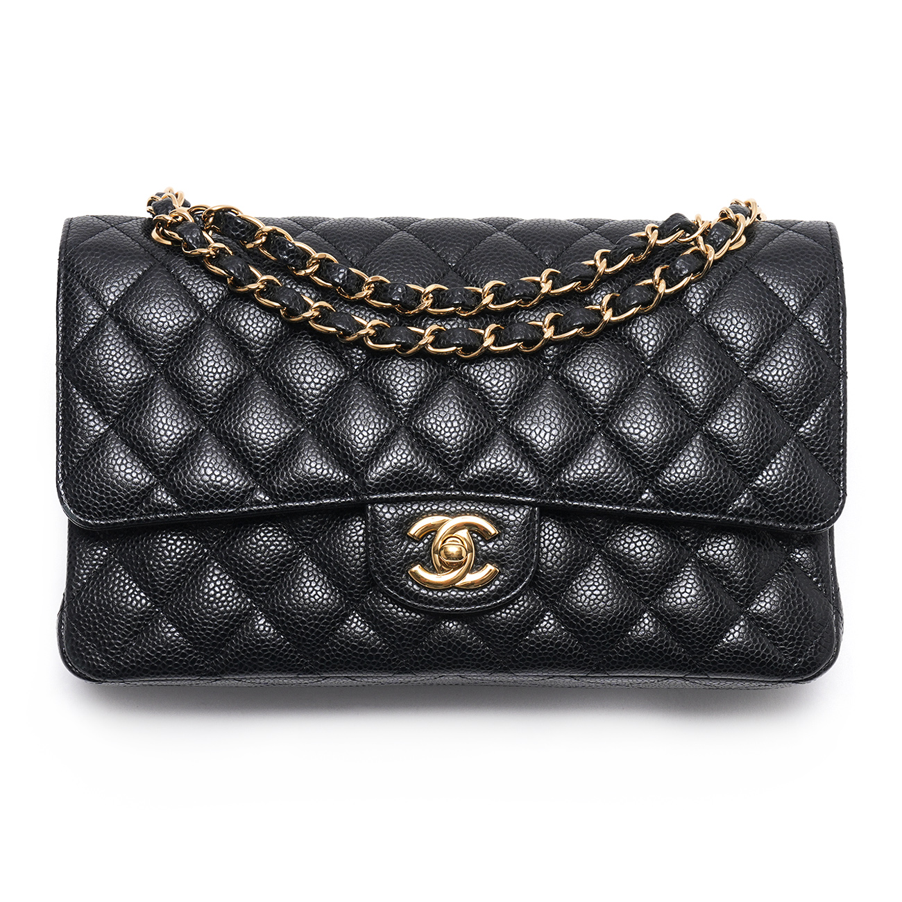 CHANEL(USED)샤넬 캐비어 클래식 미듐 플랩백