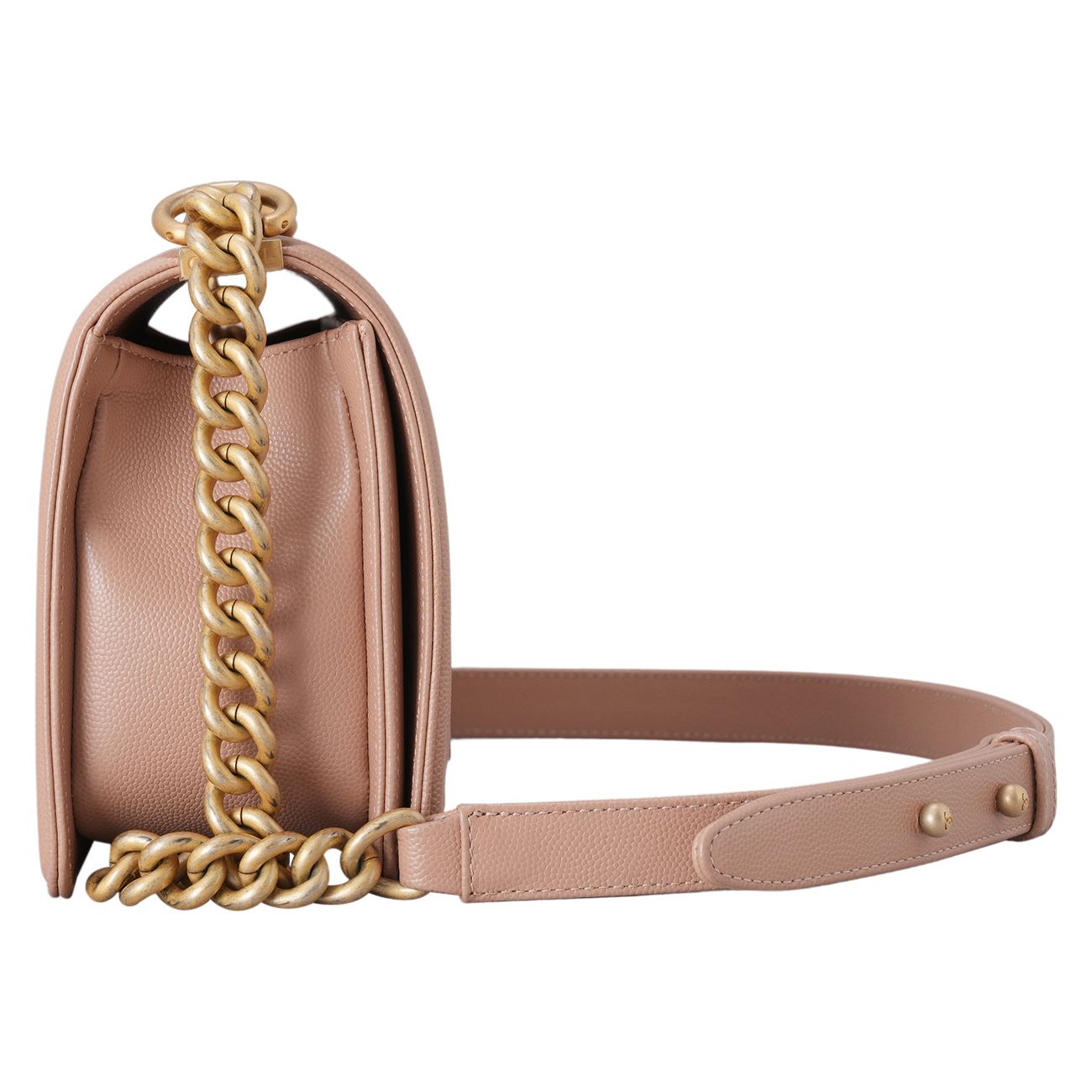 CHANEL(USED)샤넬 캐비어 보이샤넬 미듐 플랩백