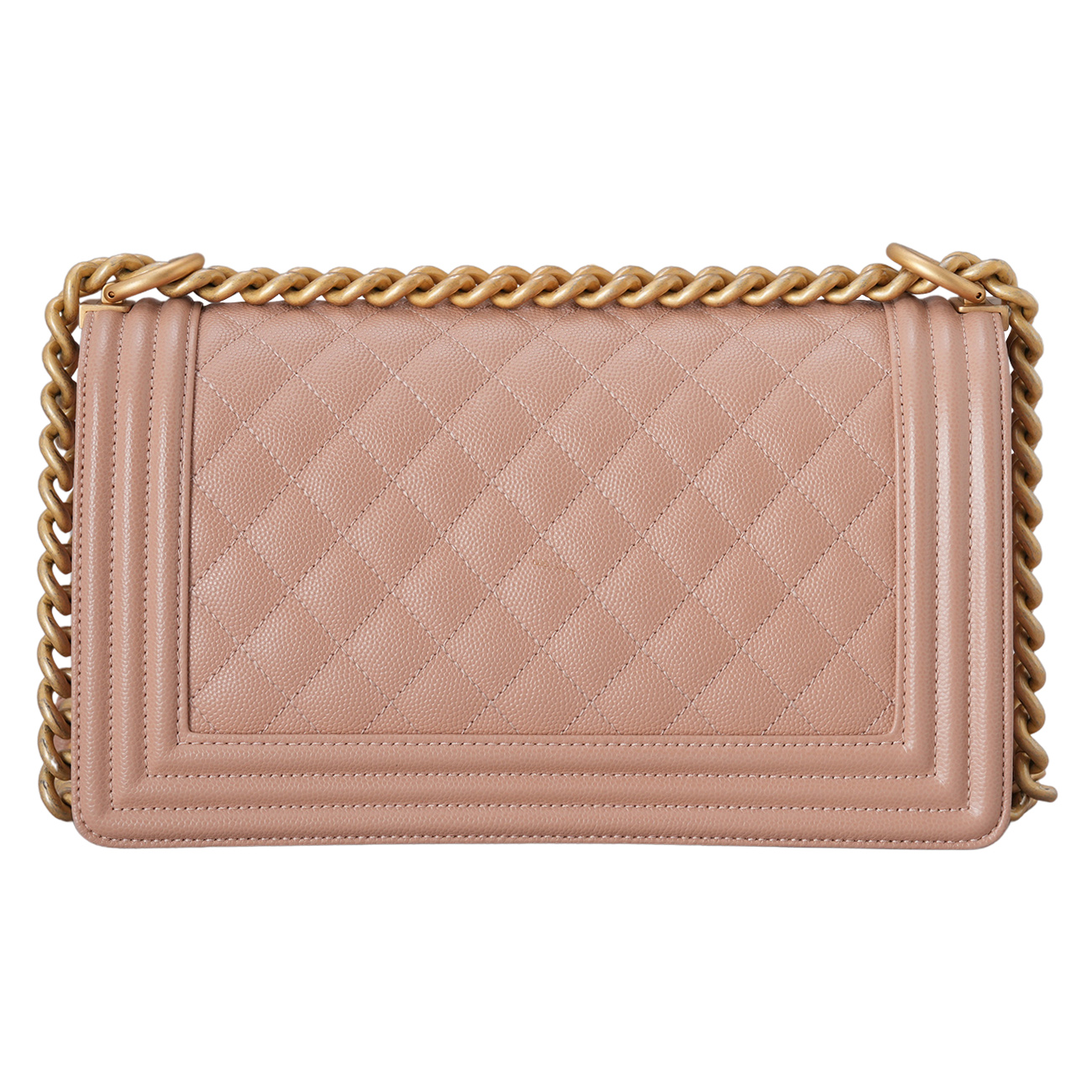 CHANEL(USED)샤넬 캐비어 보이샤넬 미듐 플랩백