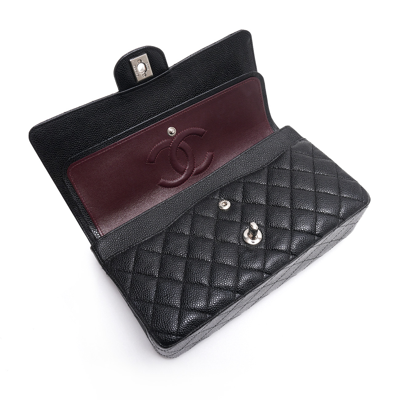 CHANEL(USED)샤넬 캐비어 클래식 미듐 플랩백