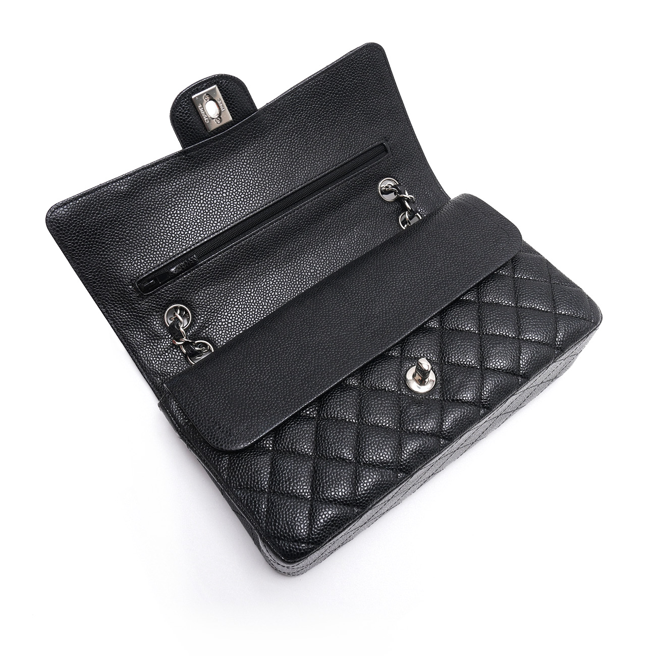 CHANEL(USED)샤넬 캐비어 클래식 미듐 플랩백