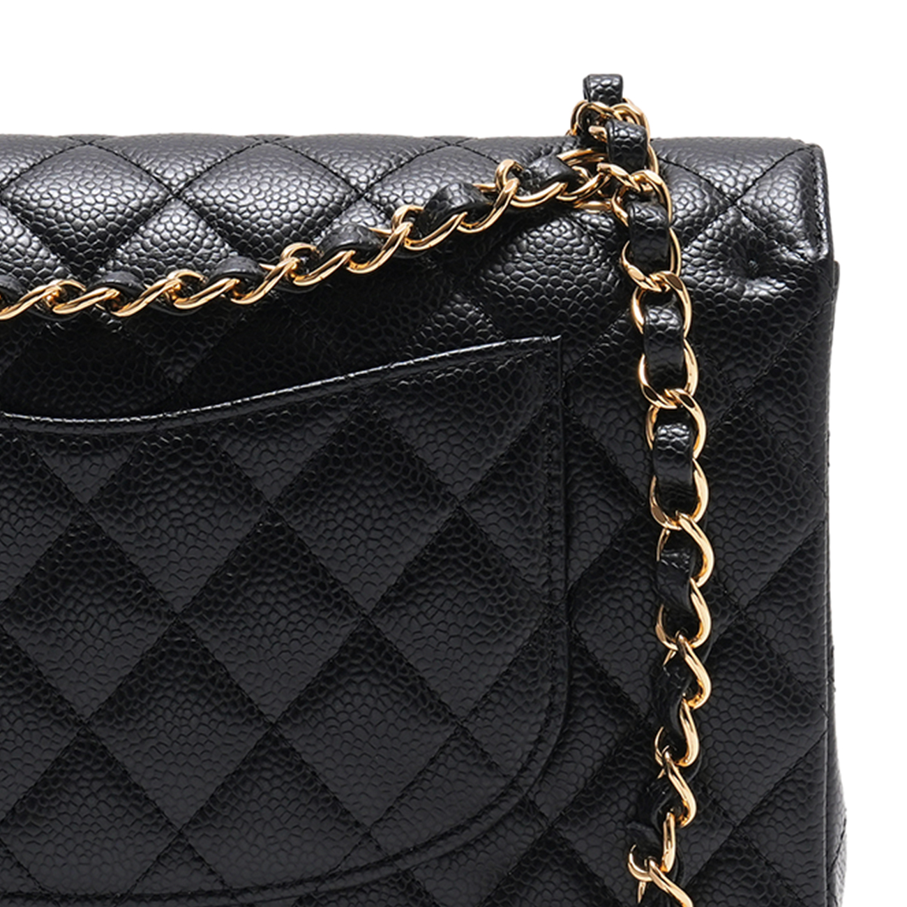 CHANEL(USED)샤넬 캐비어 클래식 미듐 플랩백